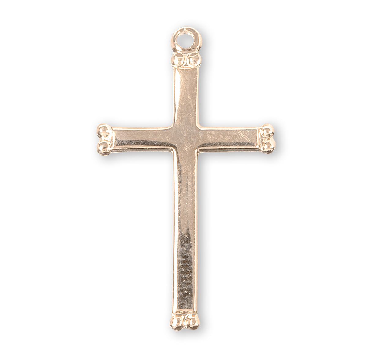 16kt Gold Over Sterling Fancy Cross 20" Ch-Bxd
