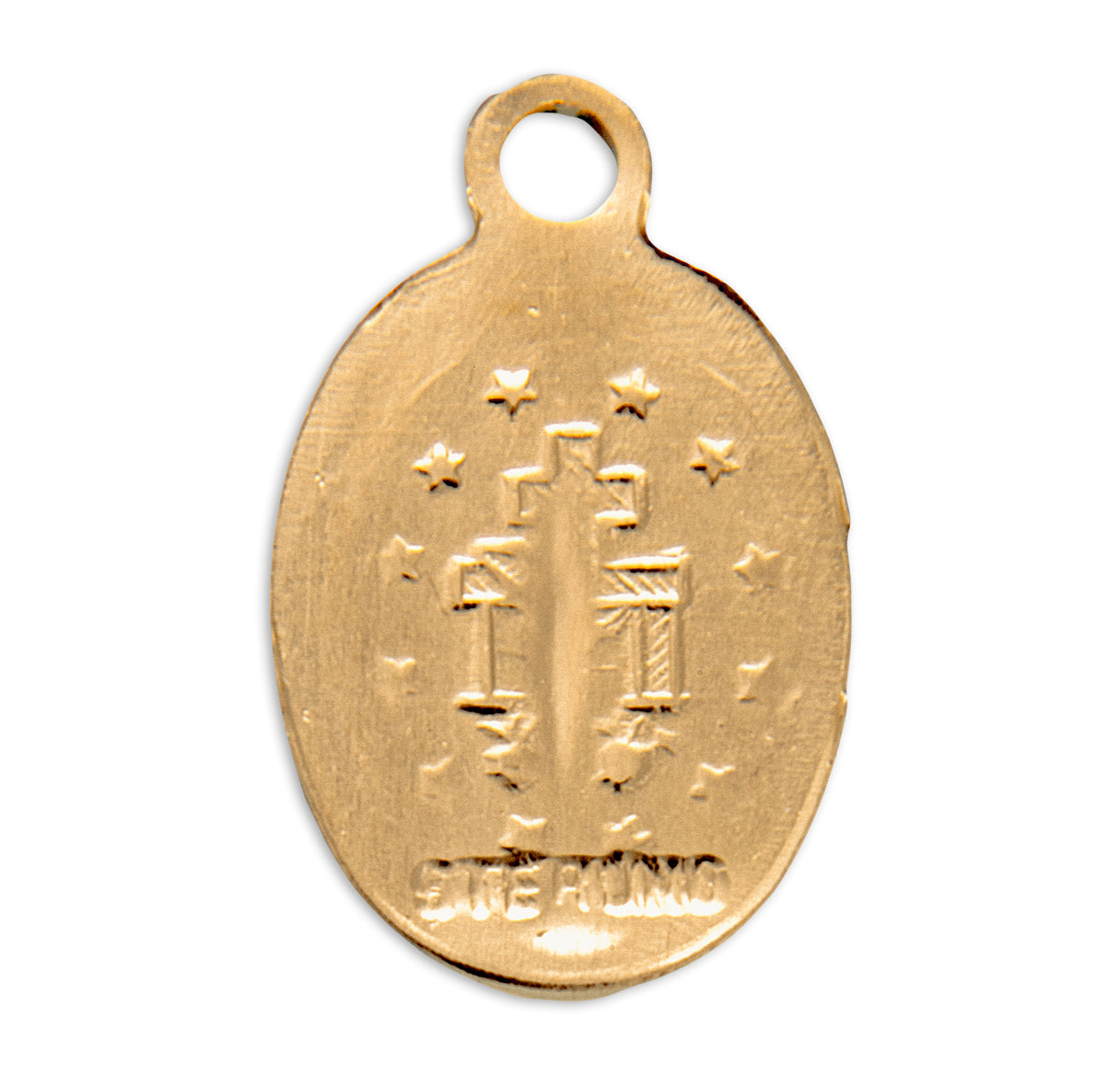 Gold Over Sterling Miraculous Medal