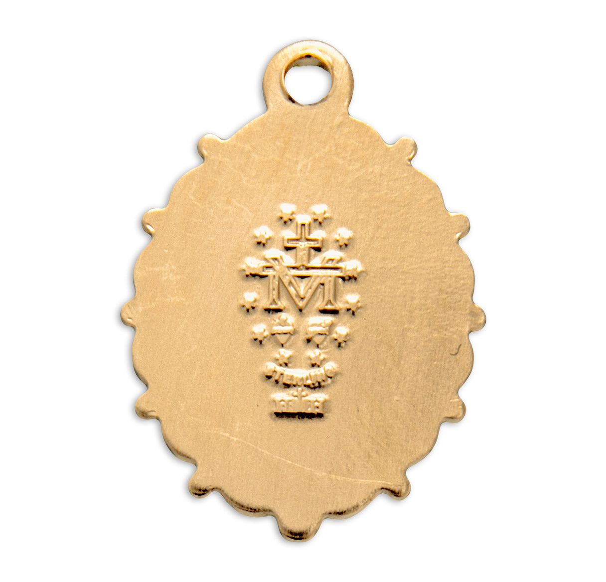 Sterling Silver Oval Miraculous Medal