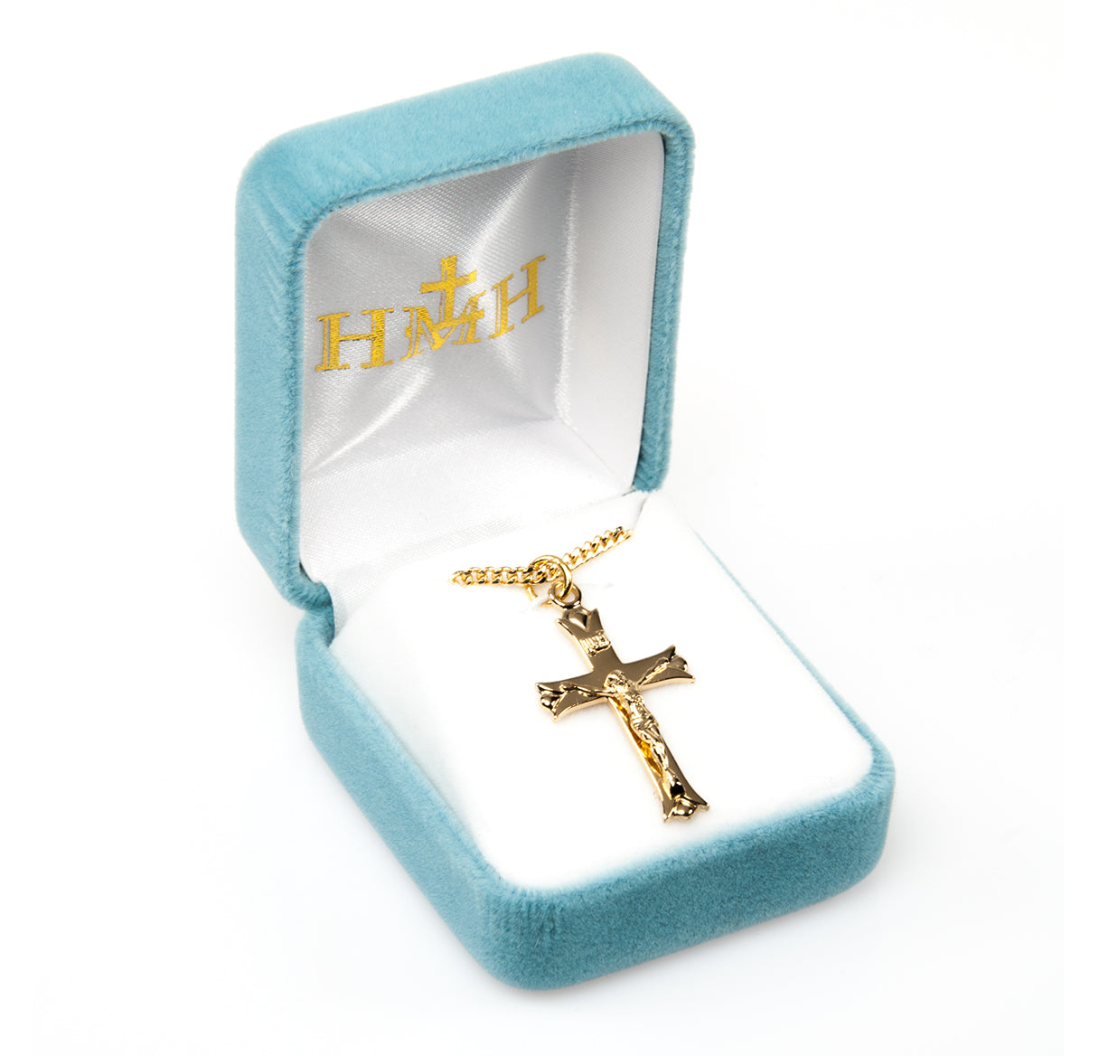 16kt Gold Over Sterling Med Fancy Tip Cfx 24" Ch-Bxd