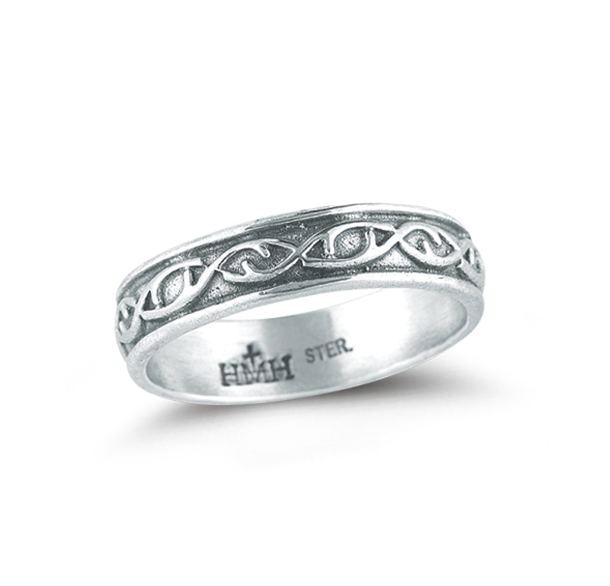 Sterling Silver "Crown of Thorns" Ring Size 7