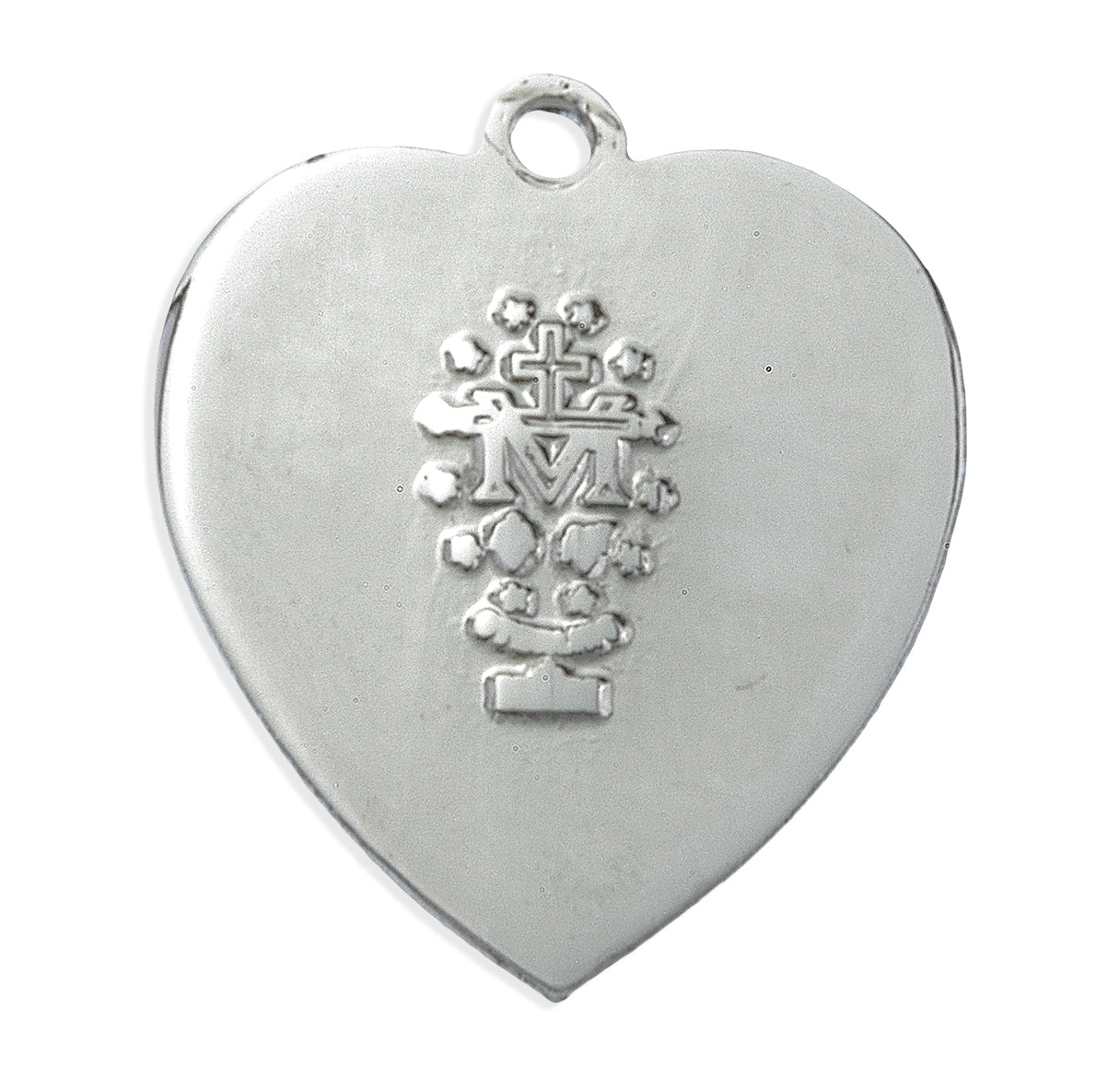 Sterling Silver Epoxy Miraculous Medal