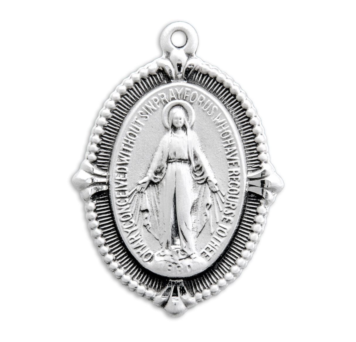 Sterling Silver Miraculous Medal