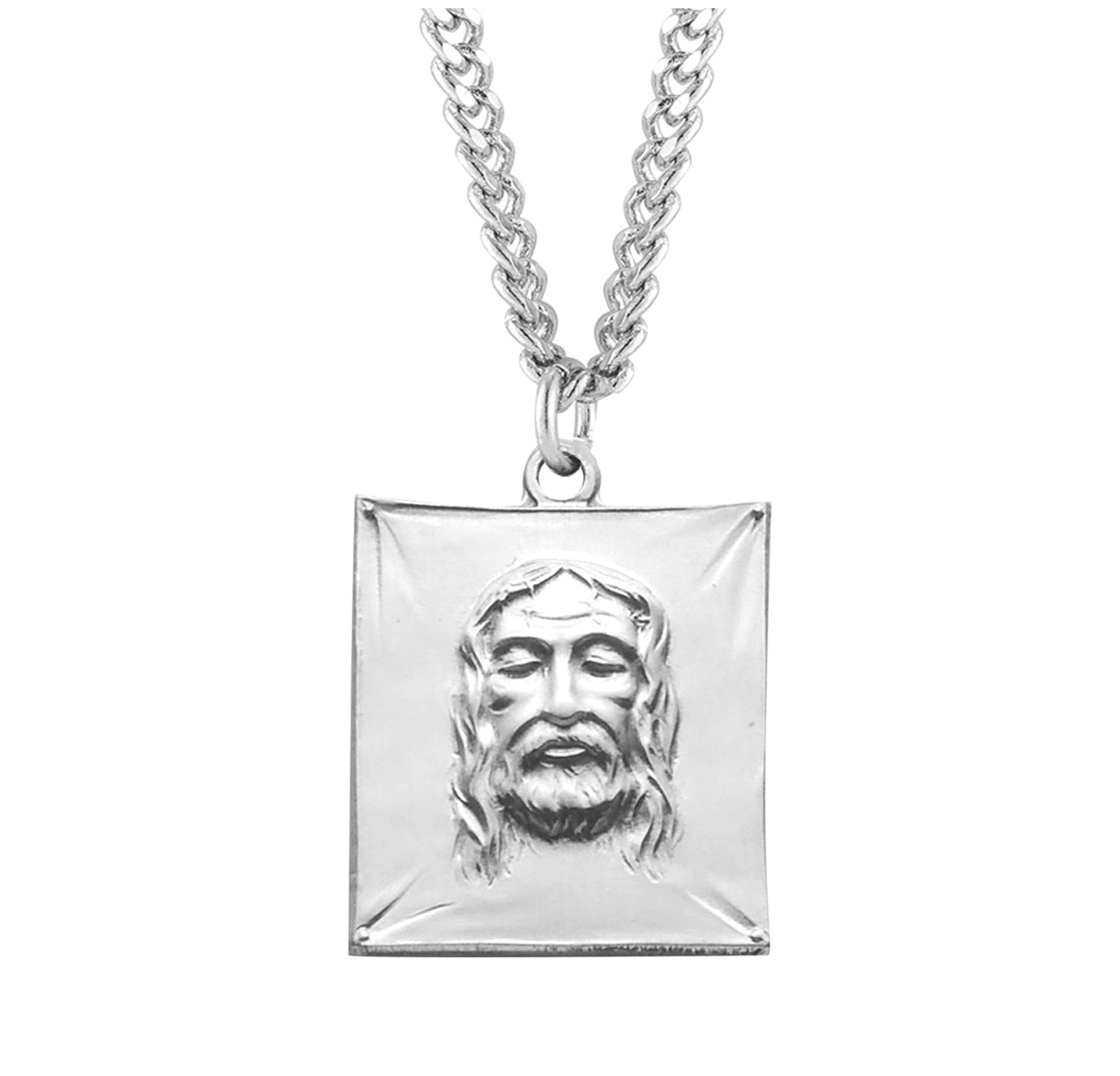 Shroud of Turin Sterling Silver Medal