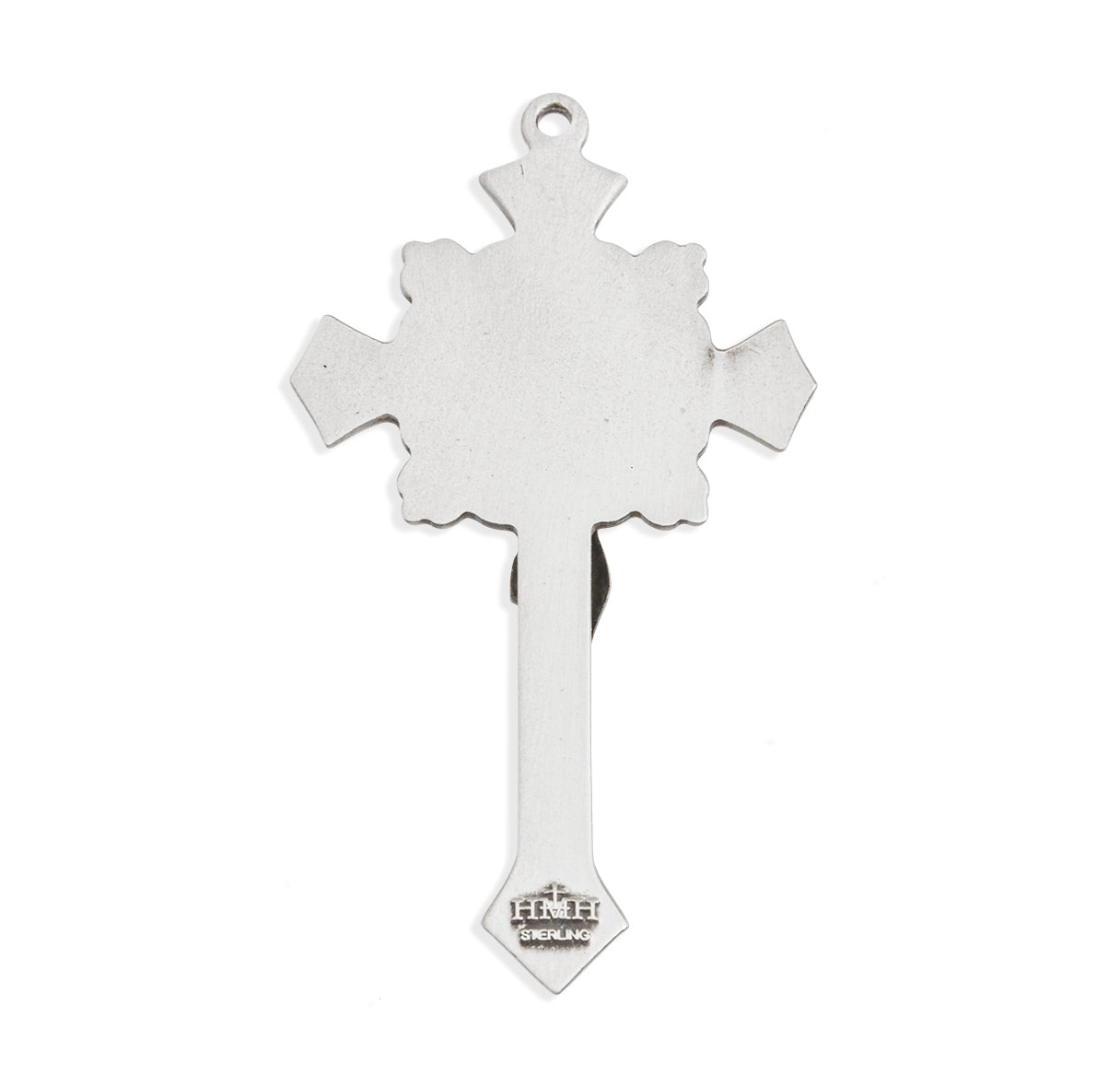 Flare End Sterling Silver Crucifix