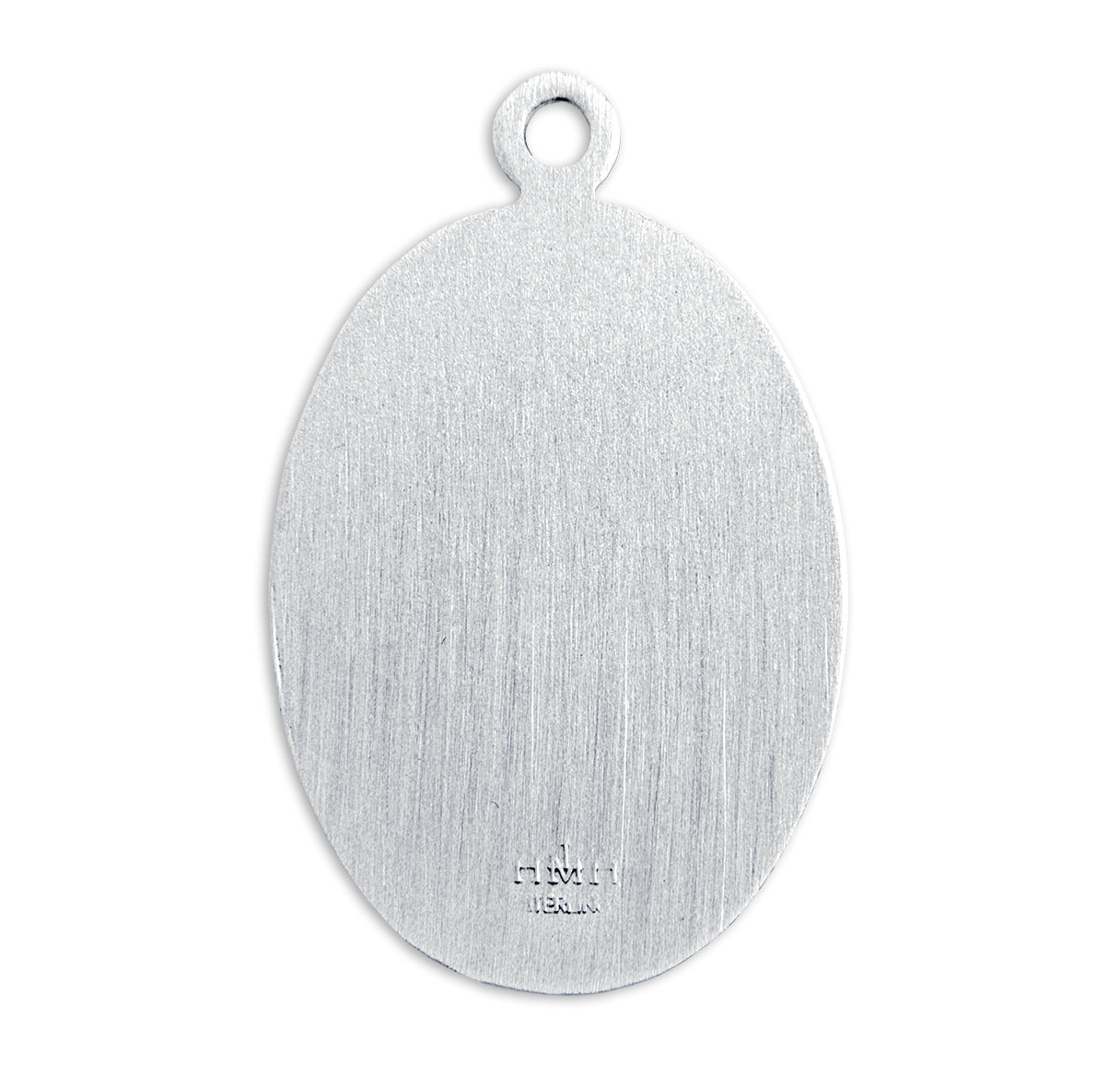 Saint Christopher Oval Sterling Silver Medal