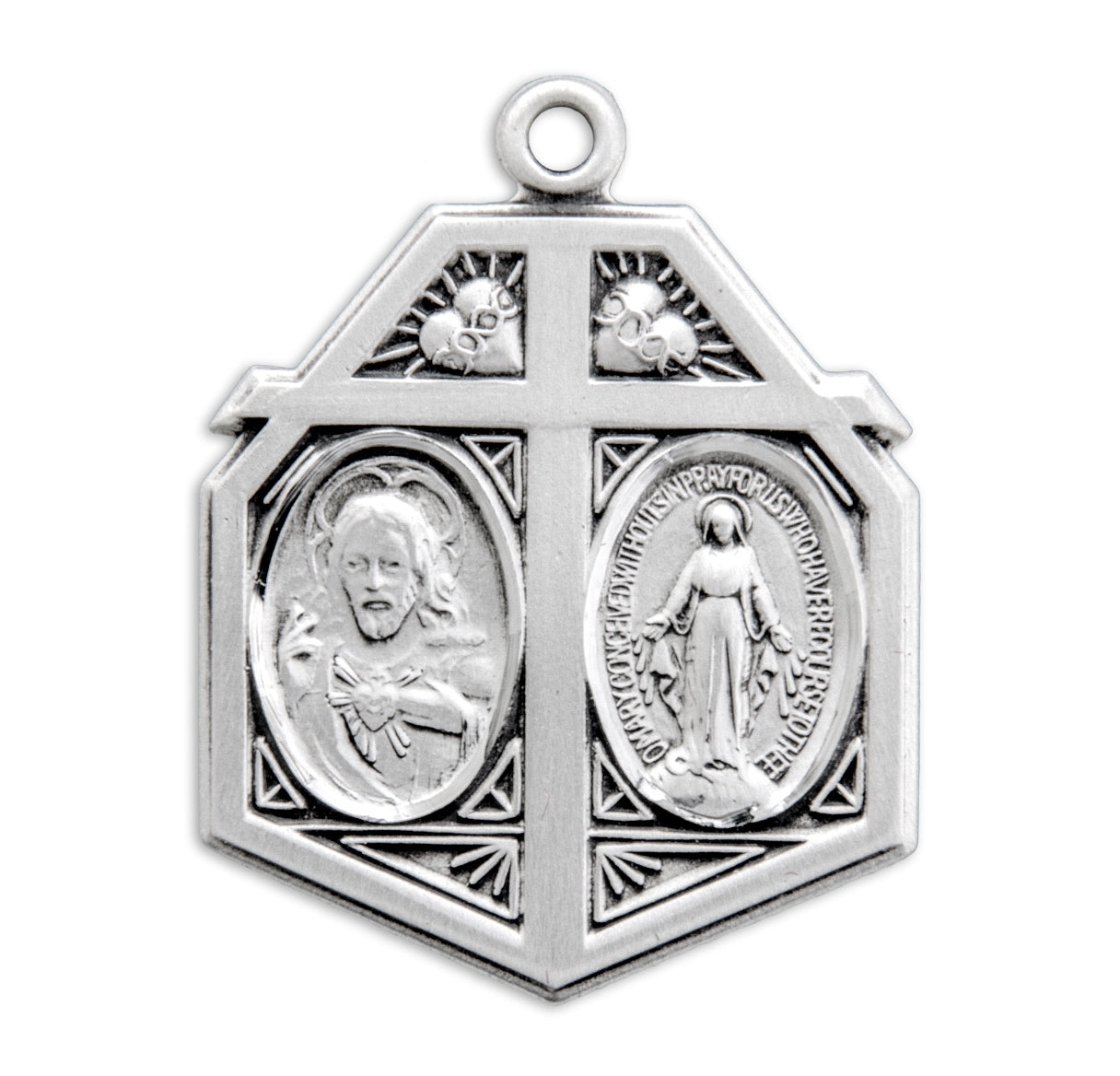 Sterling Silver Scap/Mirac 18" Ch-Bxd