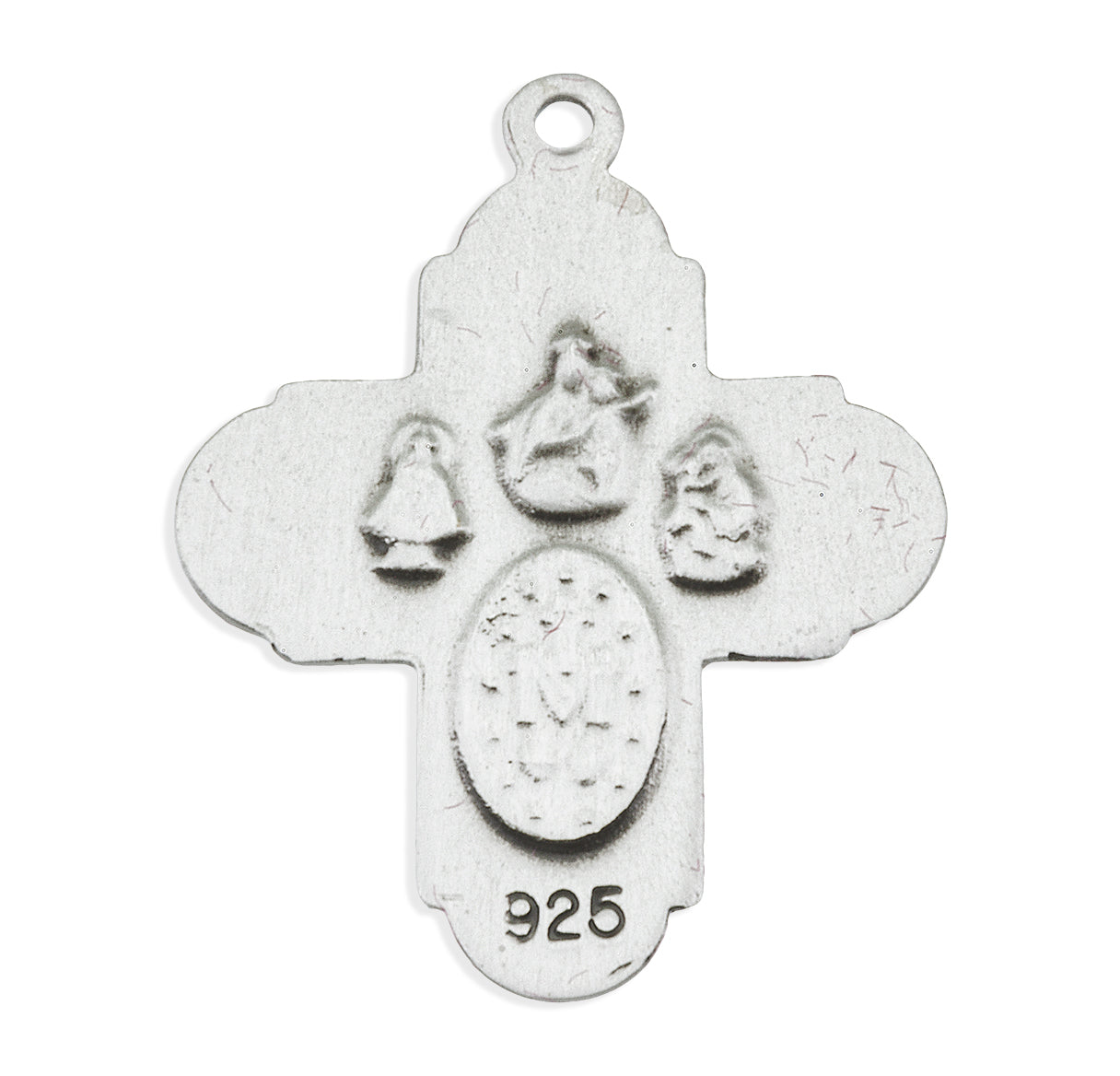 Sterling Silver 4-Way Medal