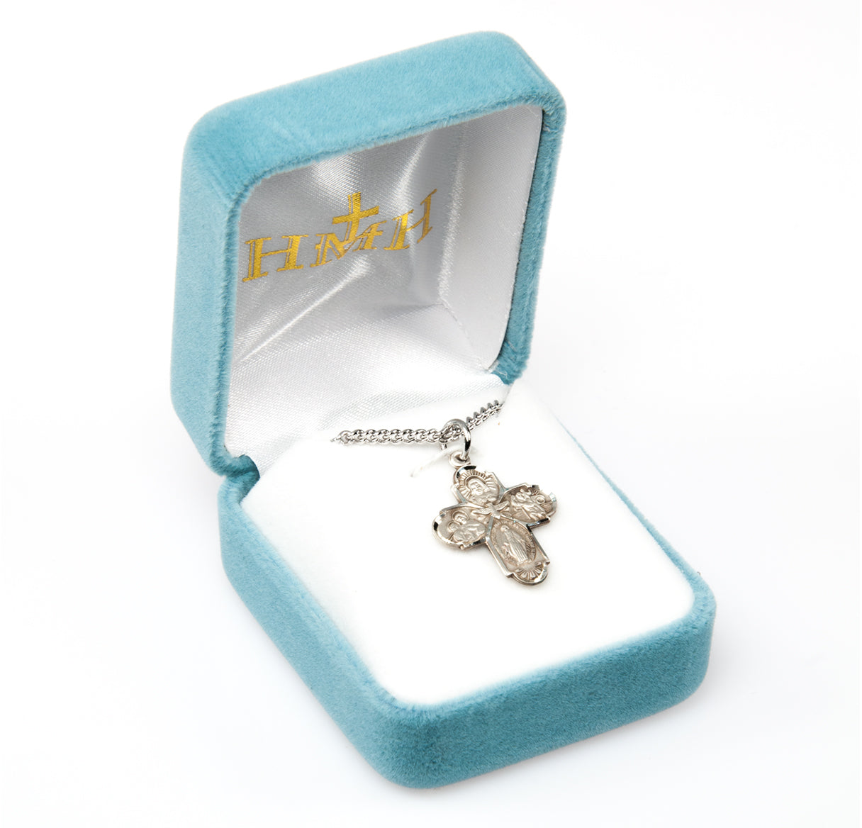 Sterling Silver 4-Way Medal