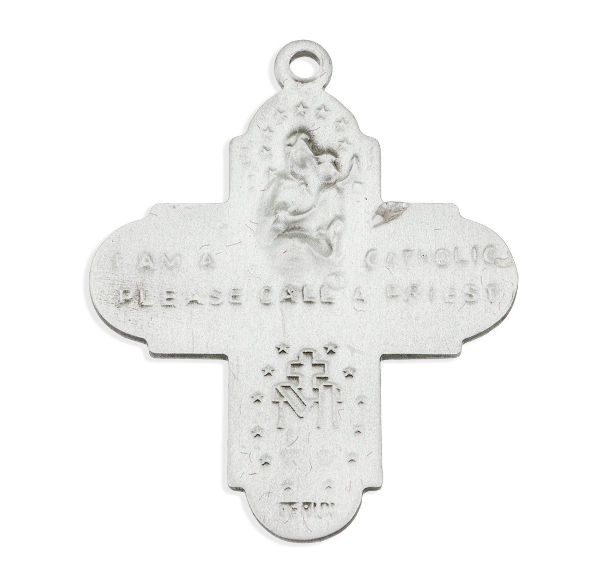 Sterling Silver 4-Way Medal