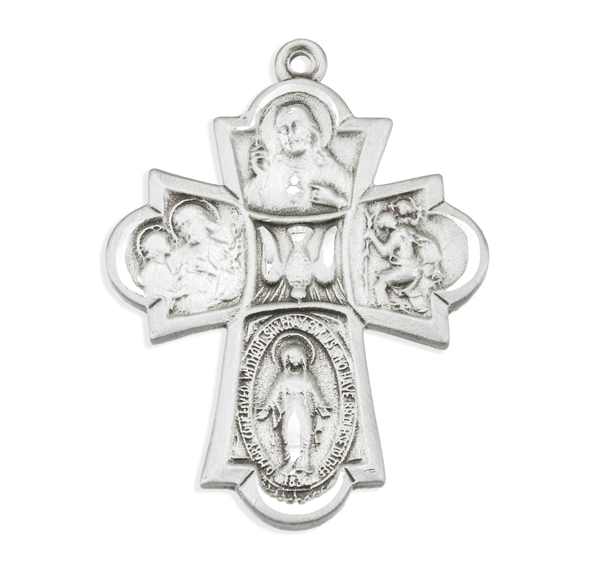 Sterling Silver Med 4-Way 20" Ch-Bxd