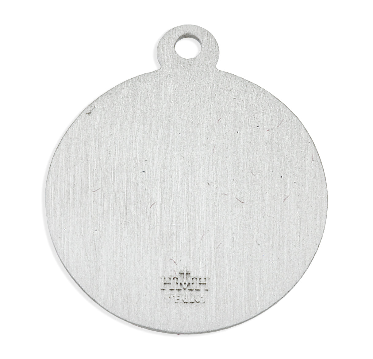 Saint Christopher Round Sterling Silver Medal