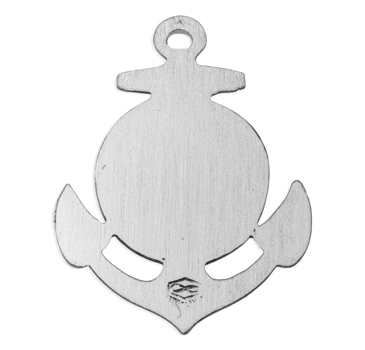 Sterling Silver St Christopher on Anchor 24"