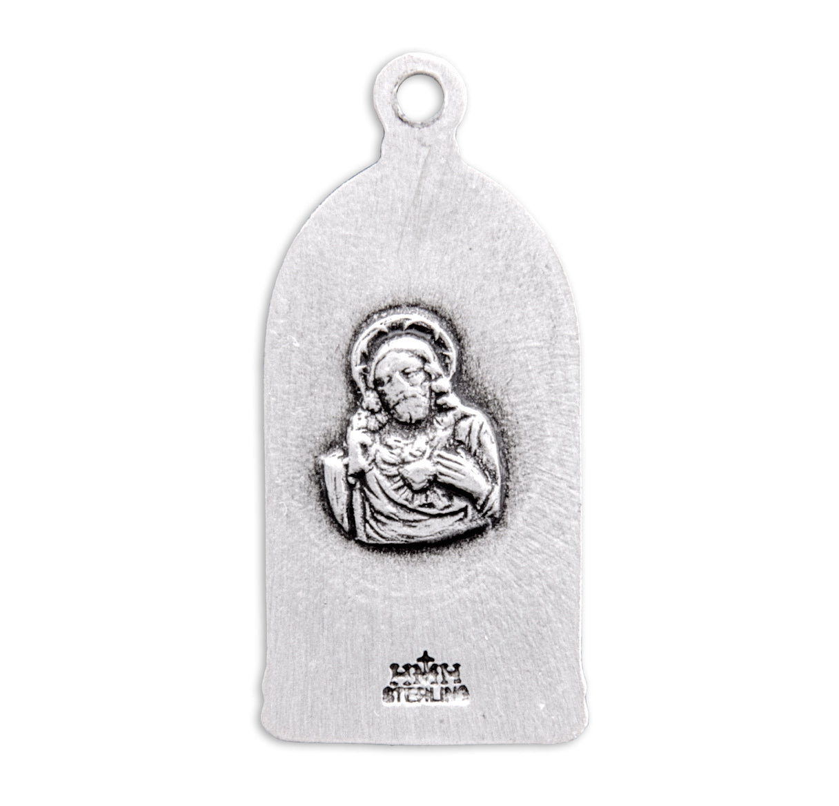 Saint Jude Thaddeus Sterling Silver Medal
