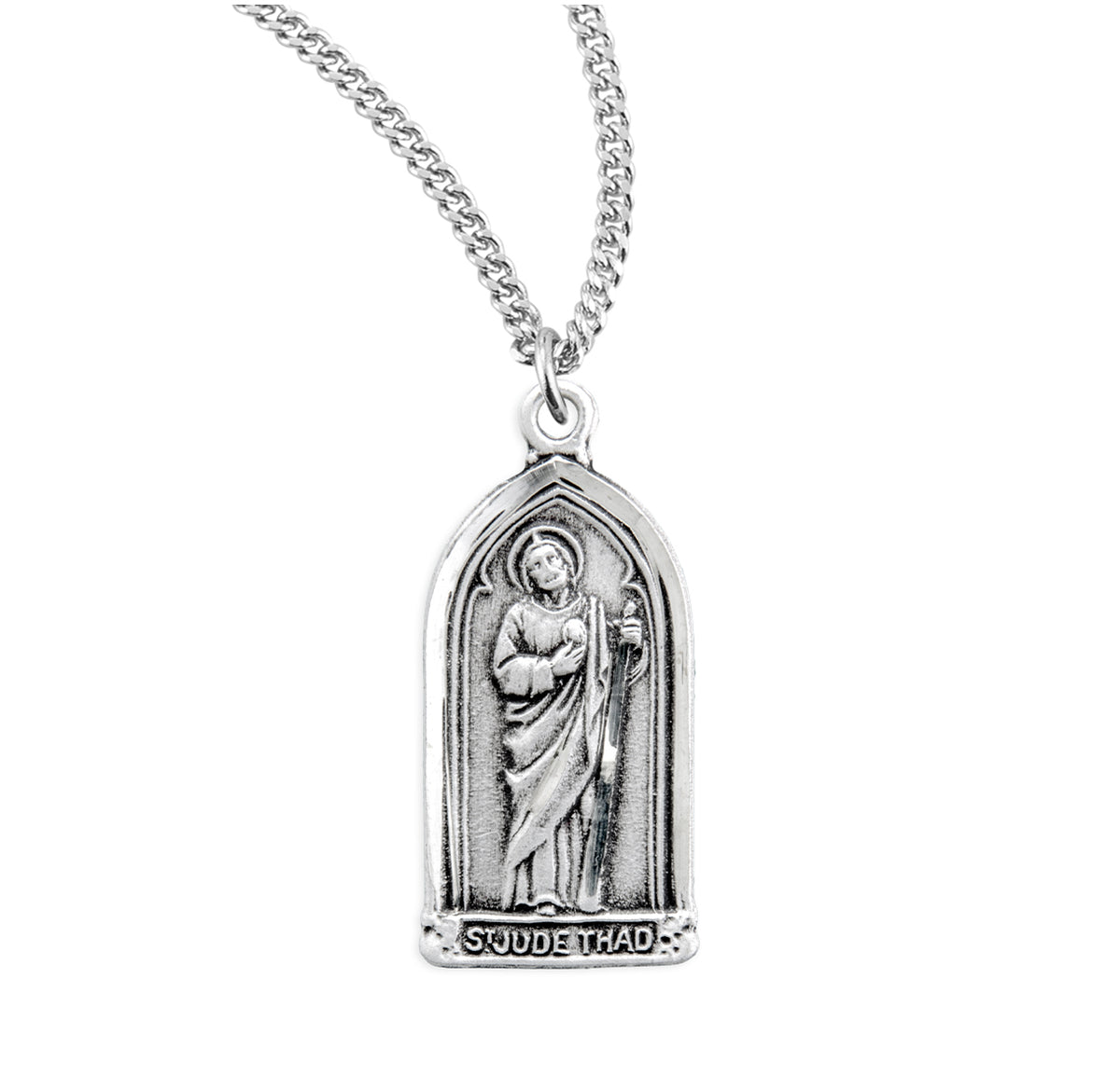 Saint Jude Thaddeus Sterling Silver Medal — HMH Religious