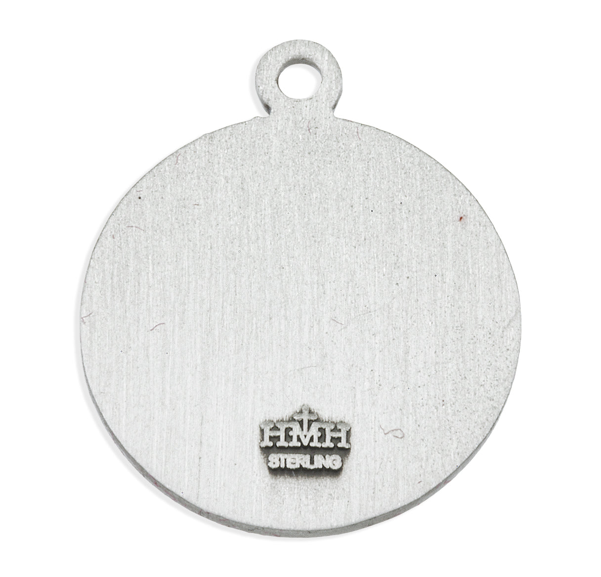 Saint Michael Round Sterling Silver Medal