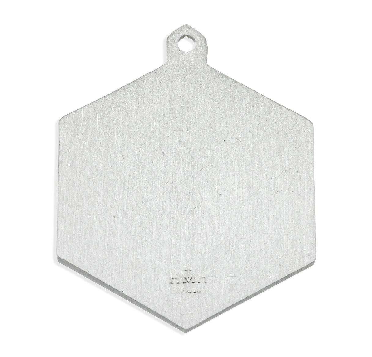 Saint Michael the Archangel Sterling Silver Hexagon Medal