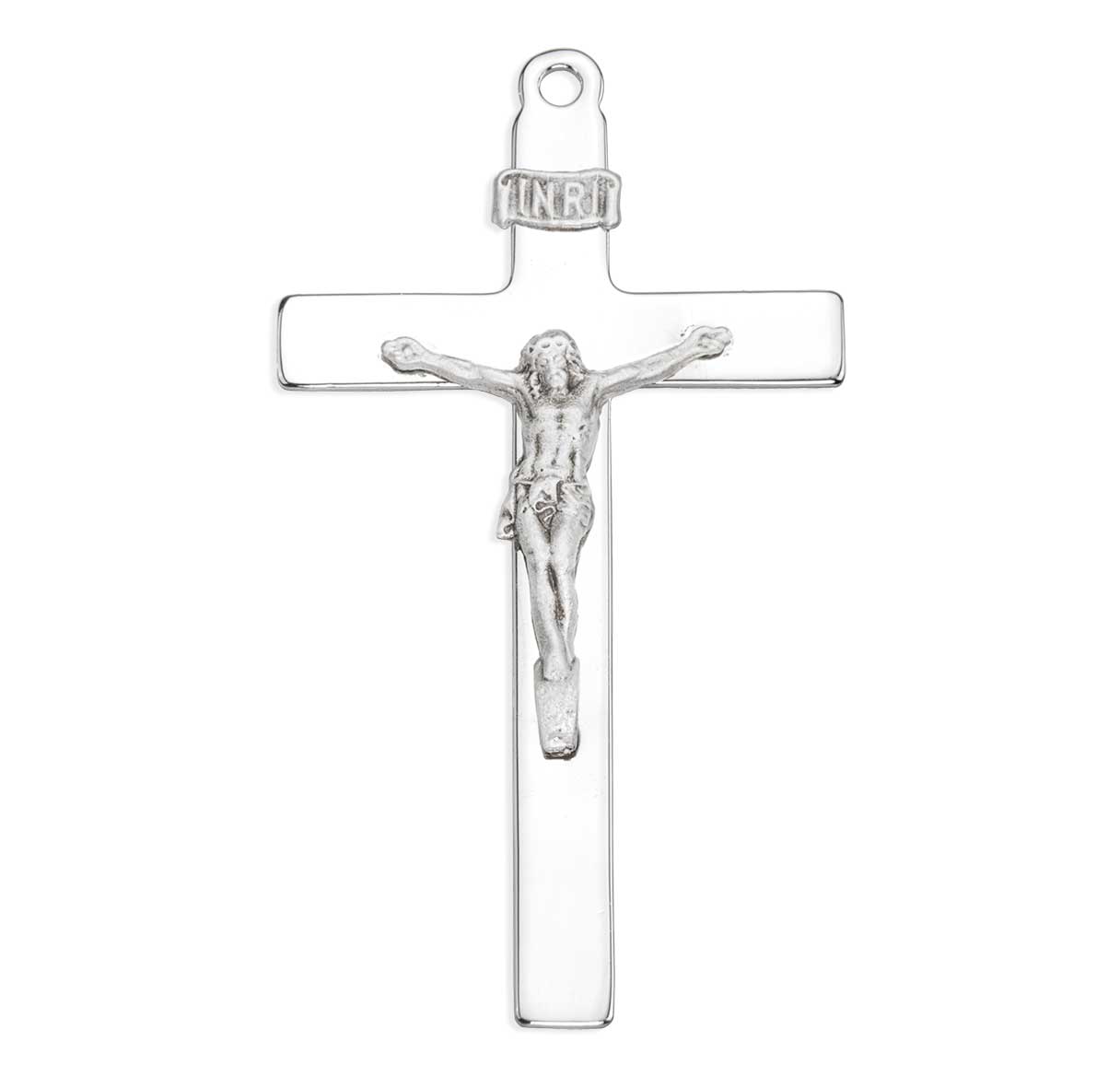 Sterling Silver Rosary Cfx 30" Ch-Bxd