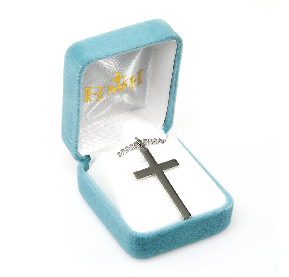 Sterling Silver High Polished Cross