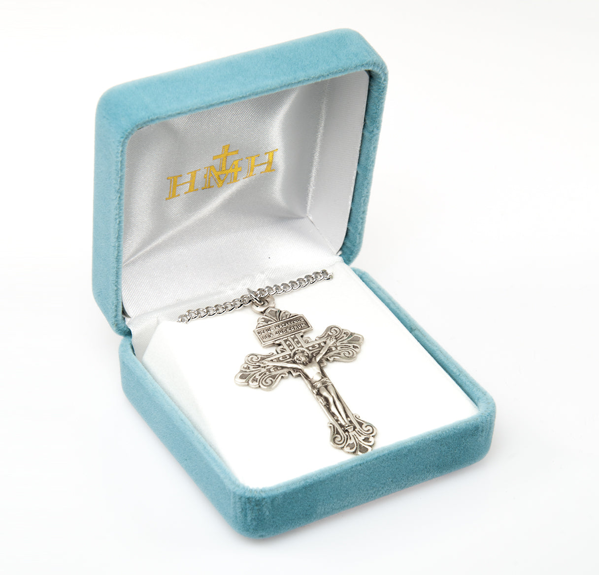 Sterling Silver "Pardon" Crucifix