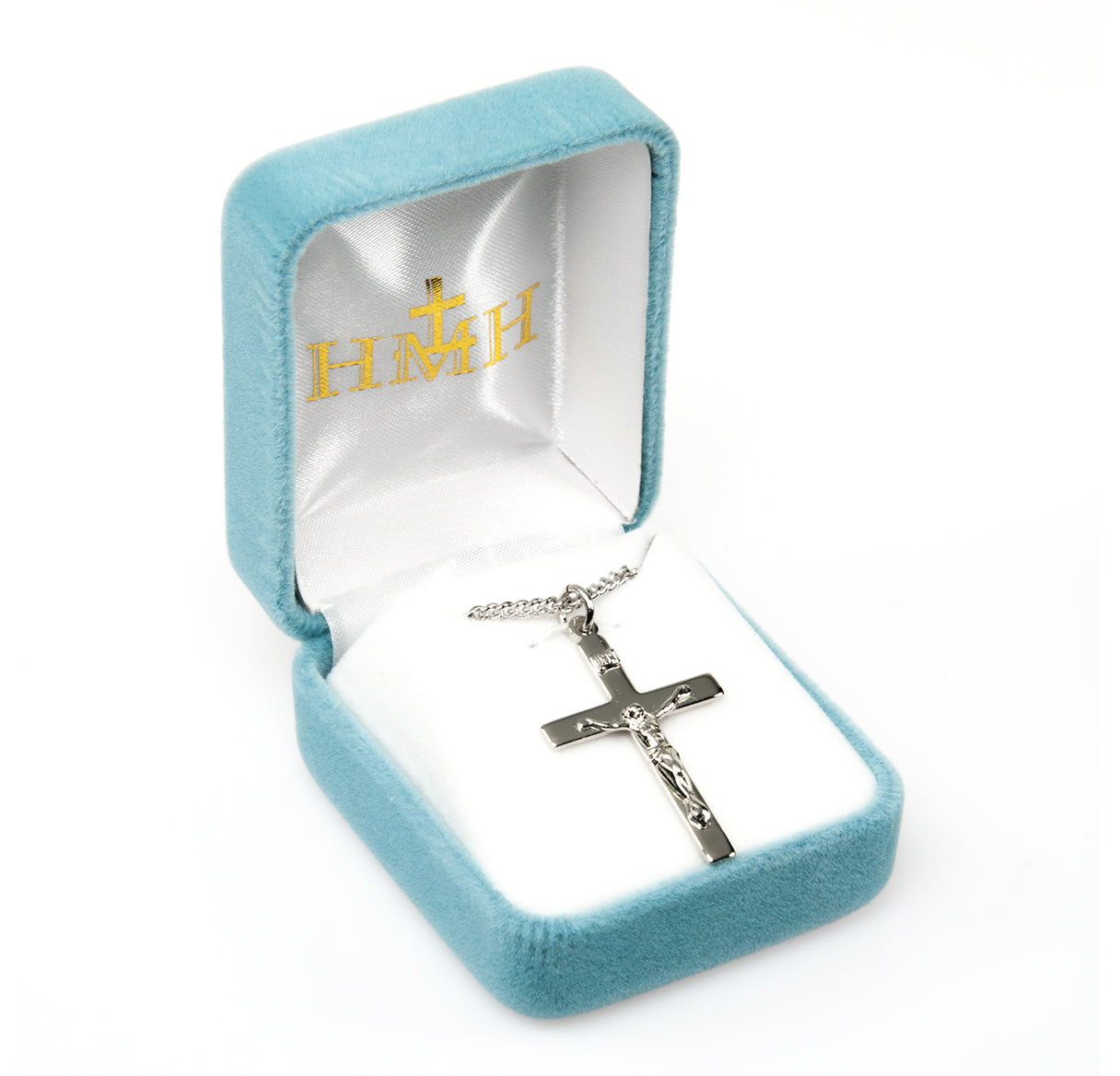 Sterling Silver Med Plain High Polished Cfx 27" Ch-Bxd