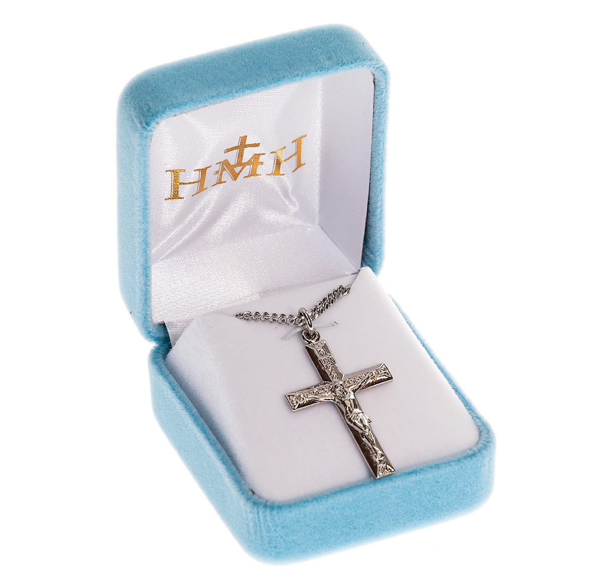 Sterling Silver High Polished Crucifix