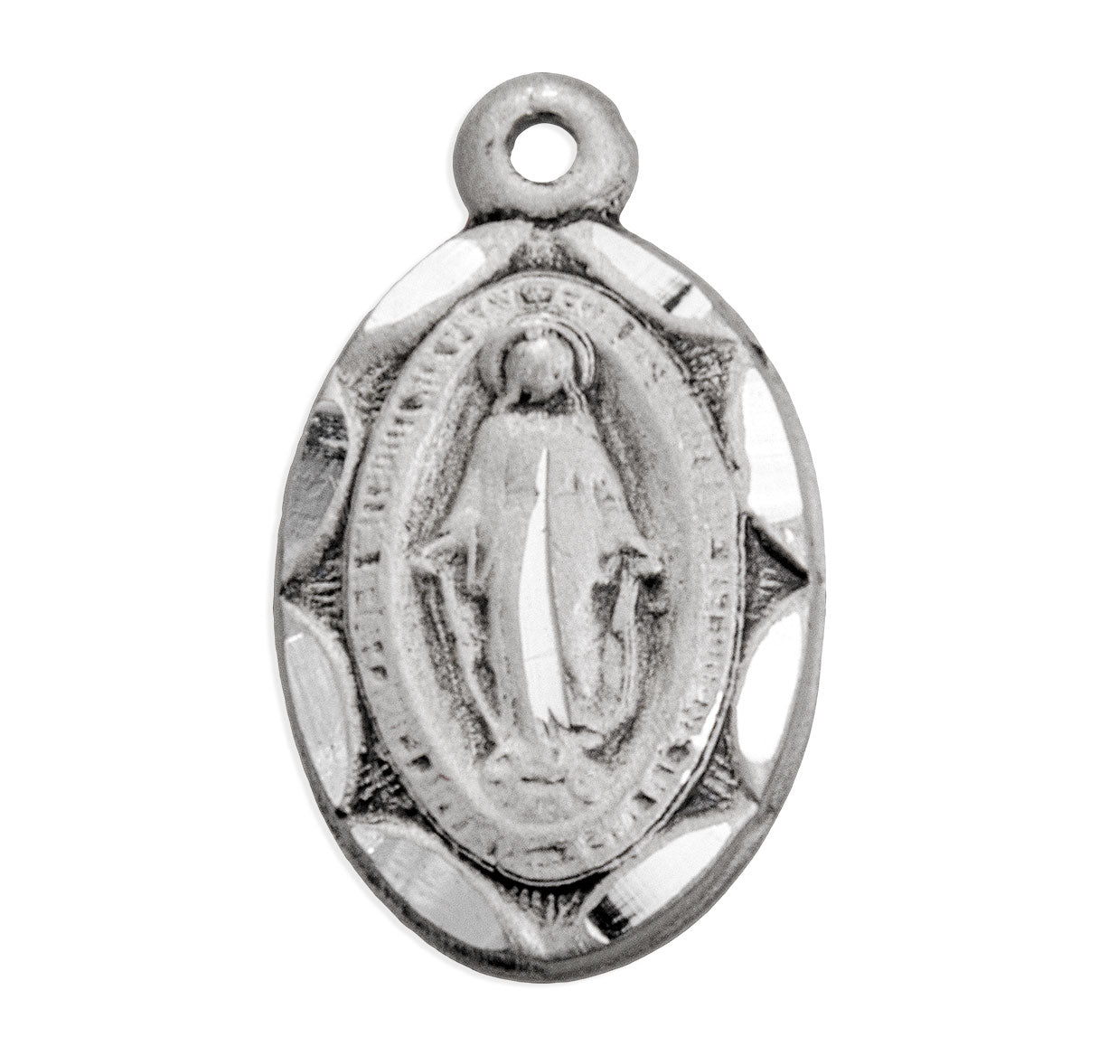 Sterling Silver Tiny Mirac 18" (Thin) Ch-Bxd