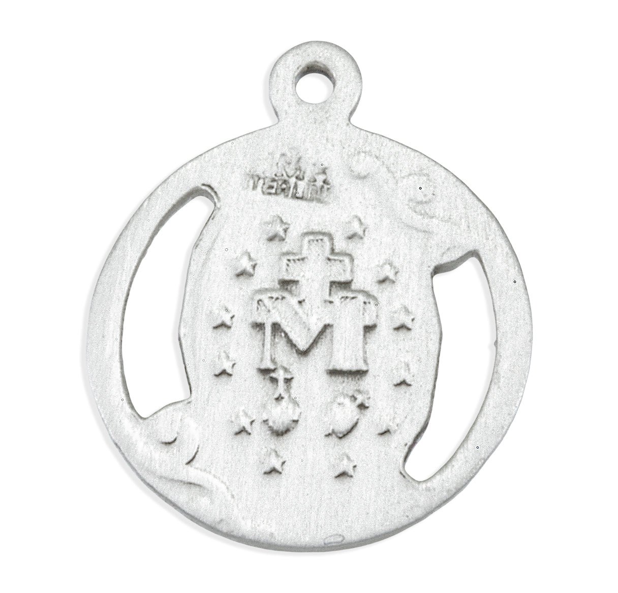 Sterling Silver Oval Miraculous Medal