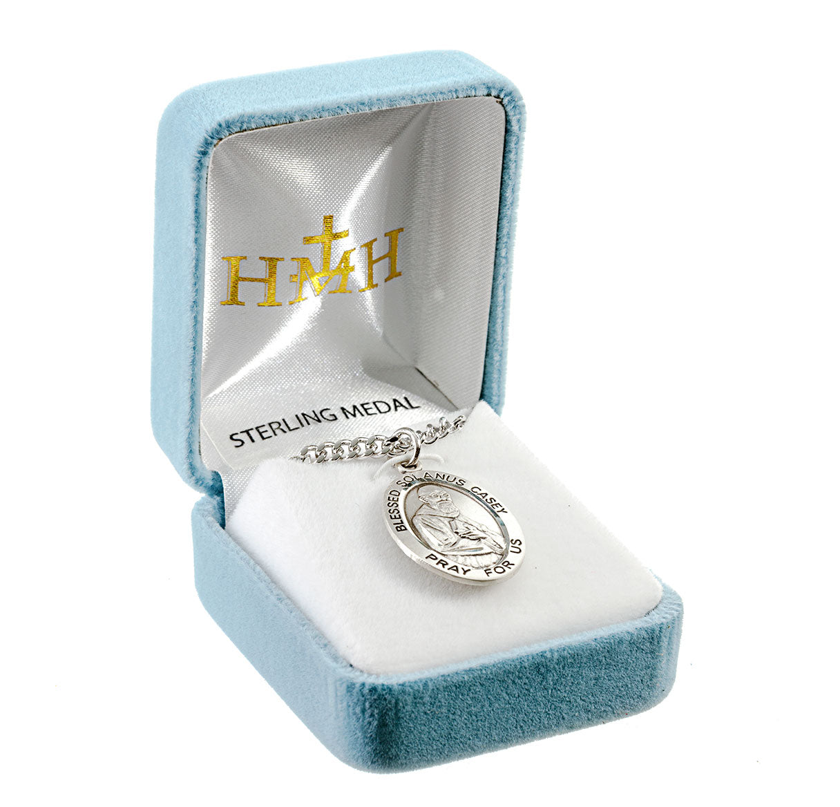 Blessed Solanus Casey Oval Sterling Silver Medal
