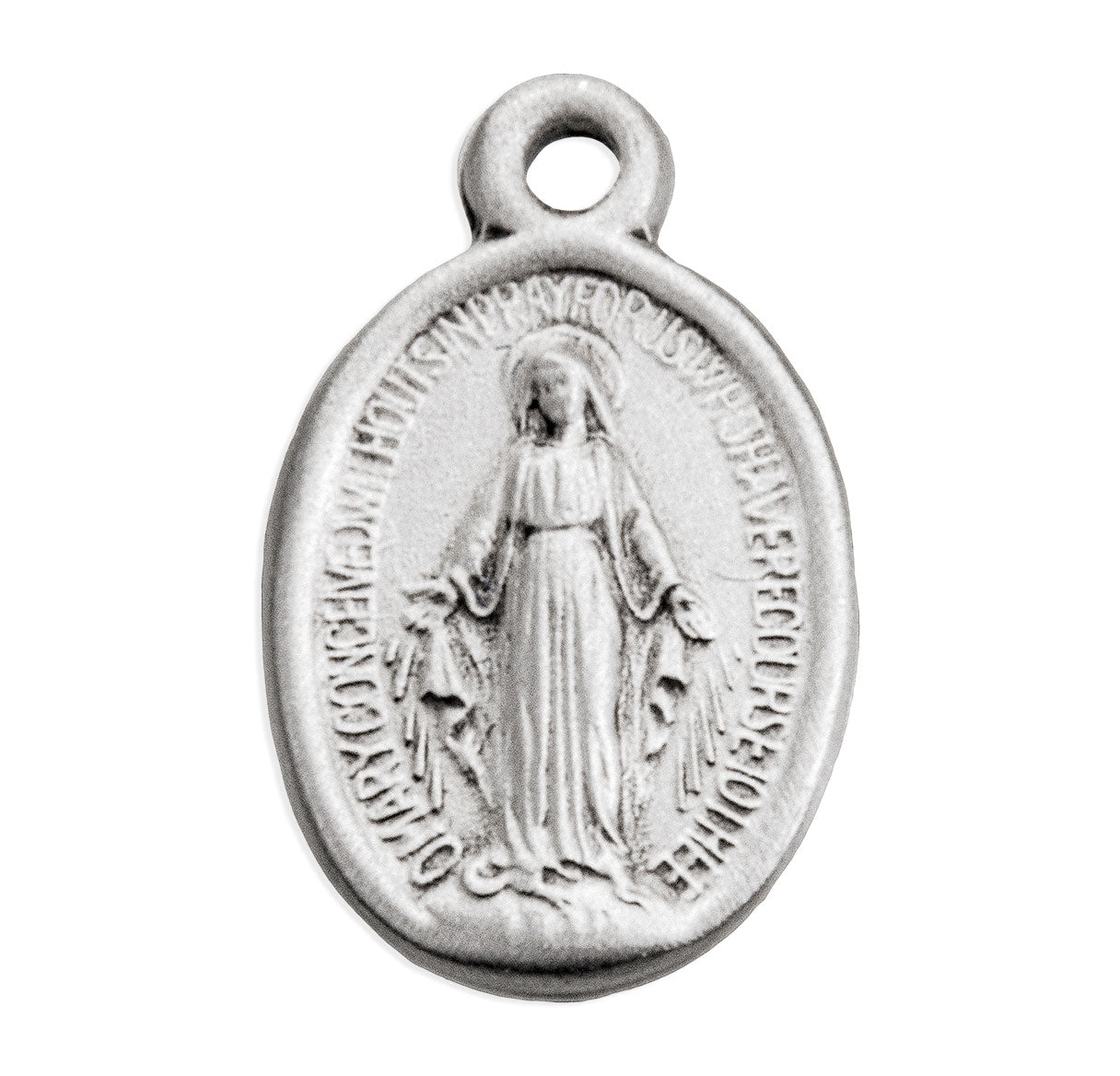 Sterling Silver Tiny Miraculous-16" Ch-Bxd