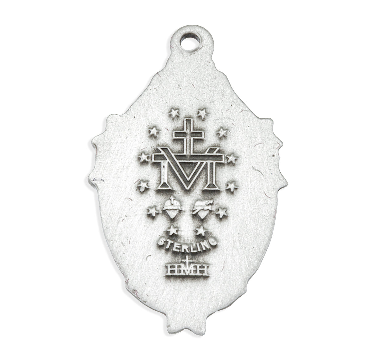 Sterling Silver Ornate Miraculous Medal