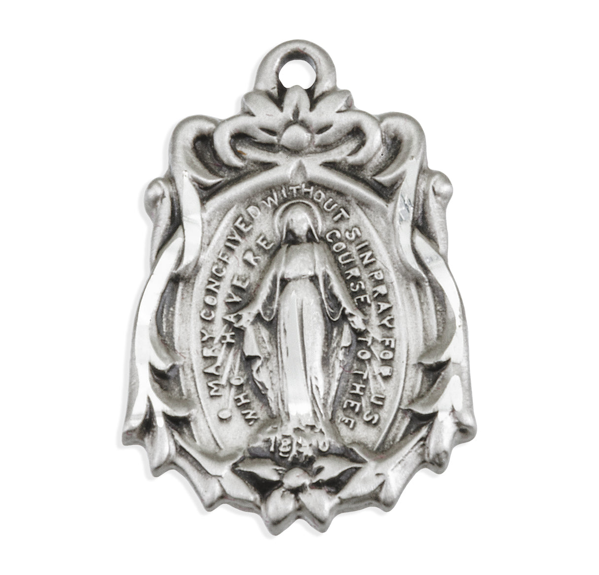 Sterling Silver Fancy Mirac-16" Ch-Bxd