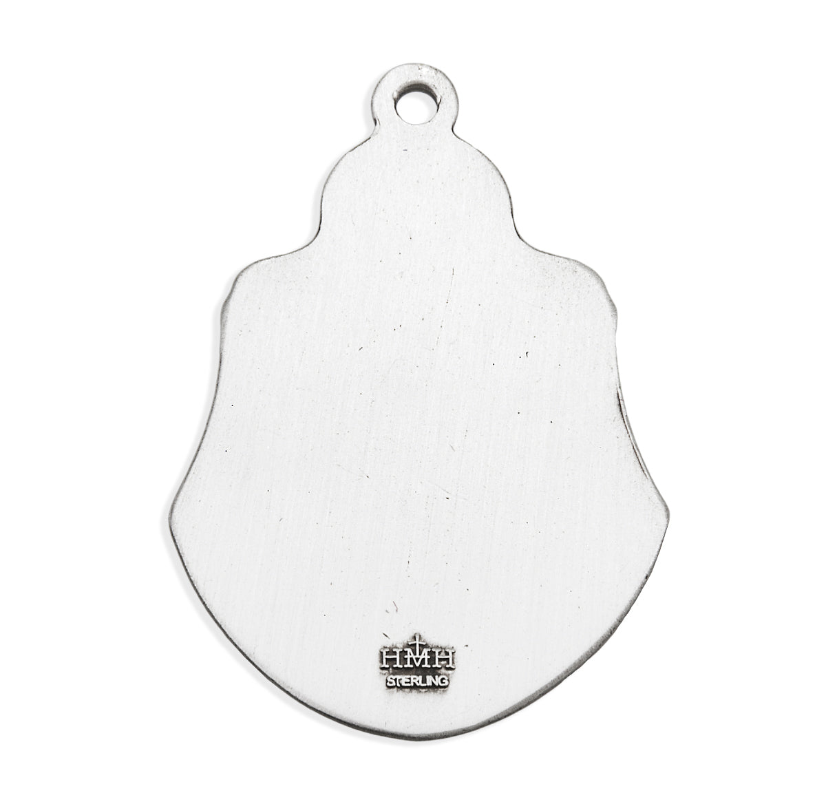Saint Sebastian "Patron of Athletes" Sterling Silver Badge Shape Medal