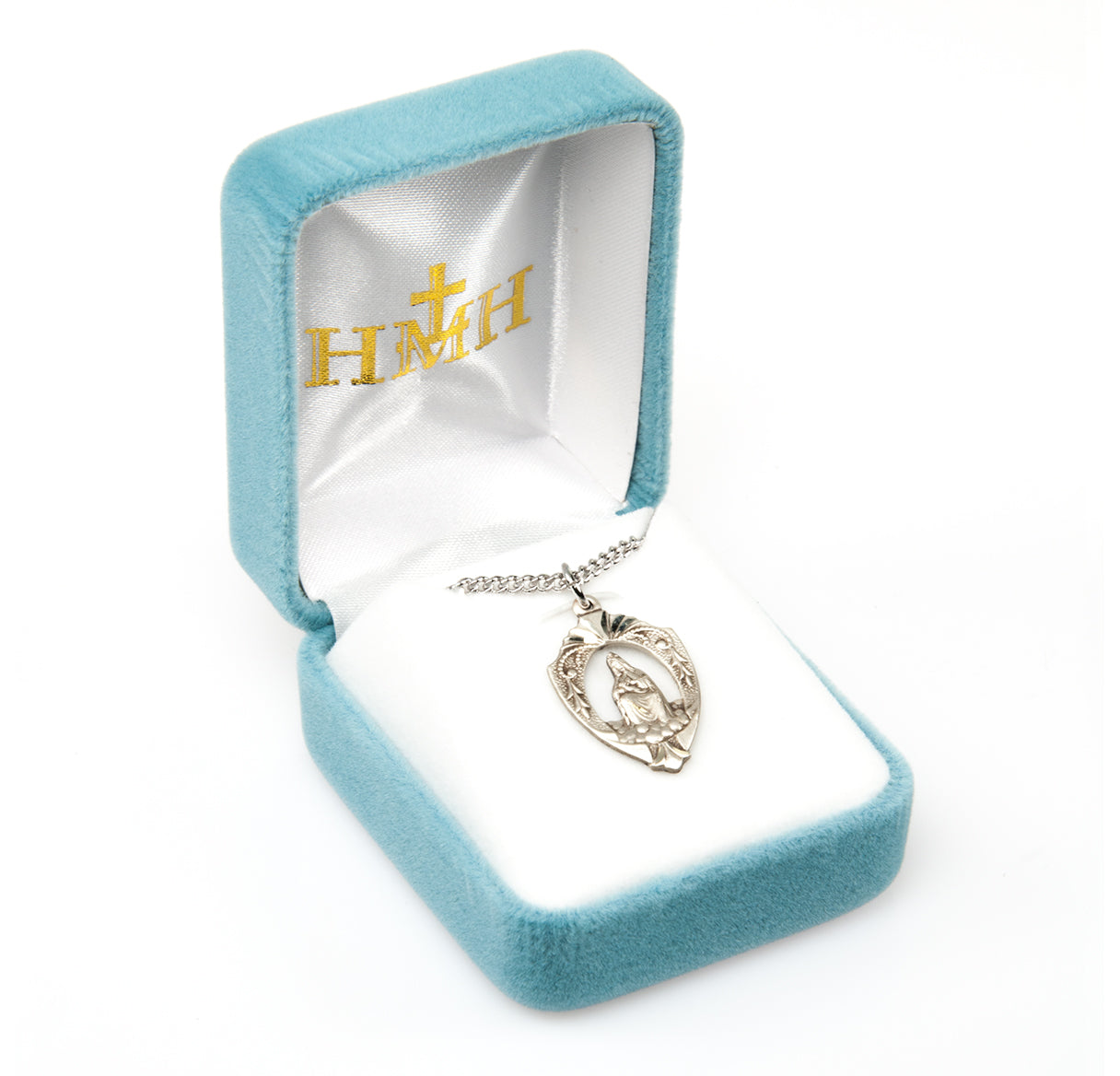 Our Lady of Laleche English Version Sterling Silver Medal