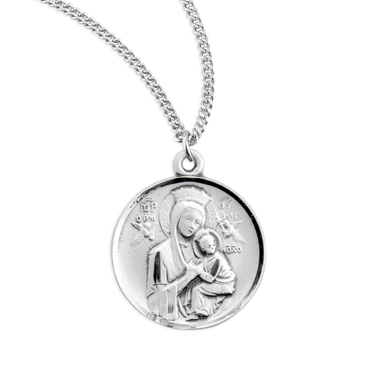 Sterling Silver Fancy St. Anne-18" Ch-Bxd