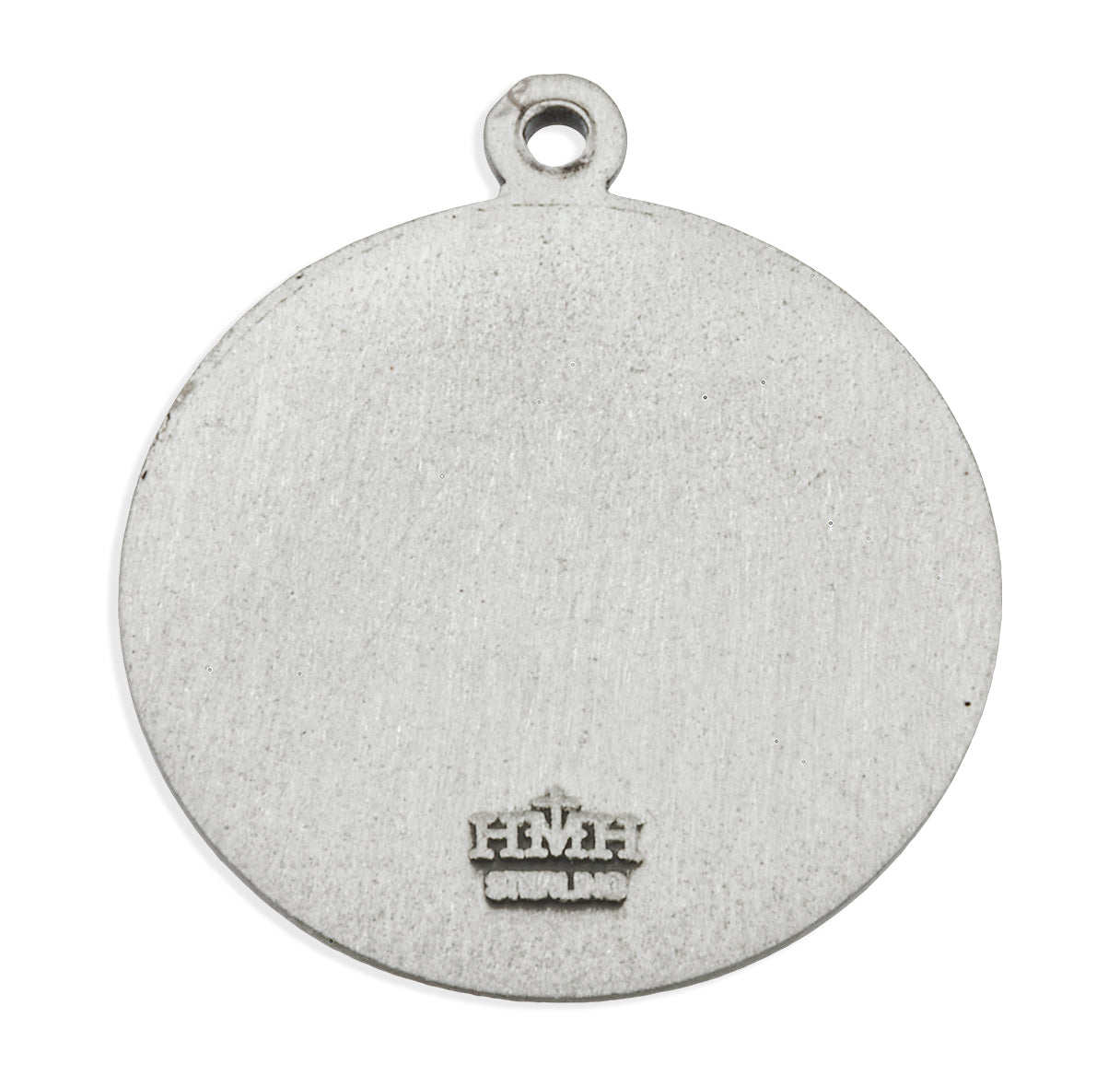 Sterling Silver St. Joseph Medal Seated with  Infant Jesus