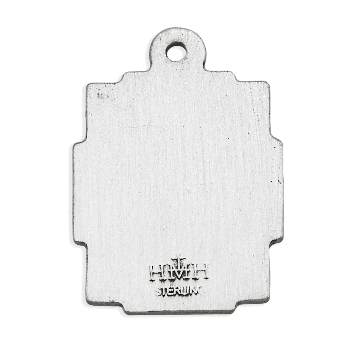 Sterling Silver St. Frances X. Cabrini Square Medal