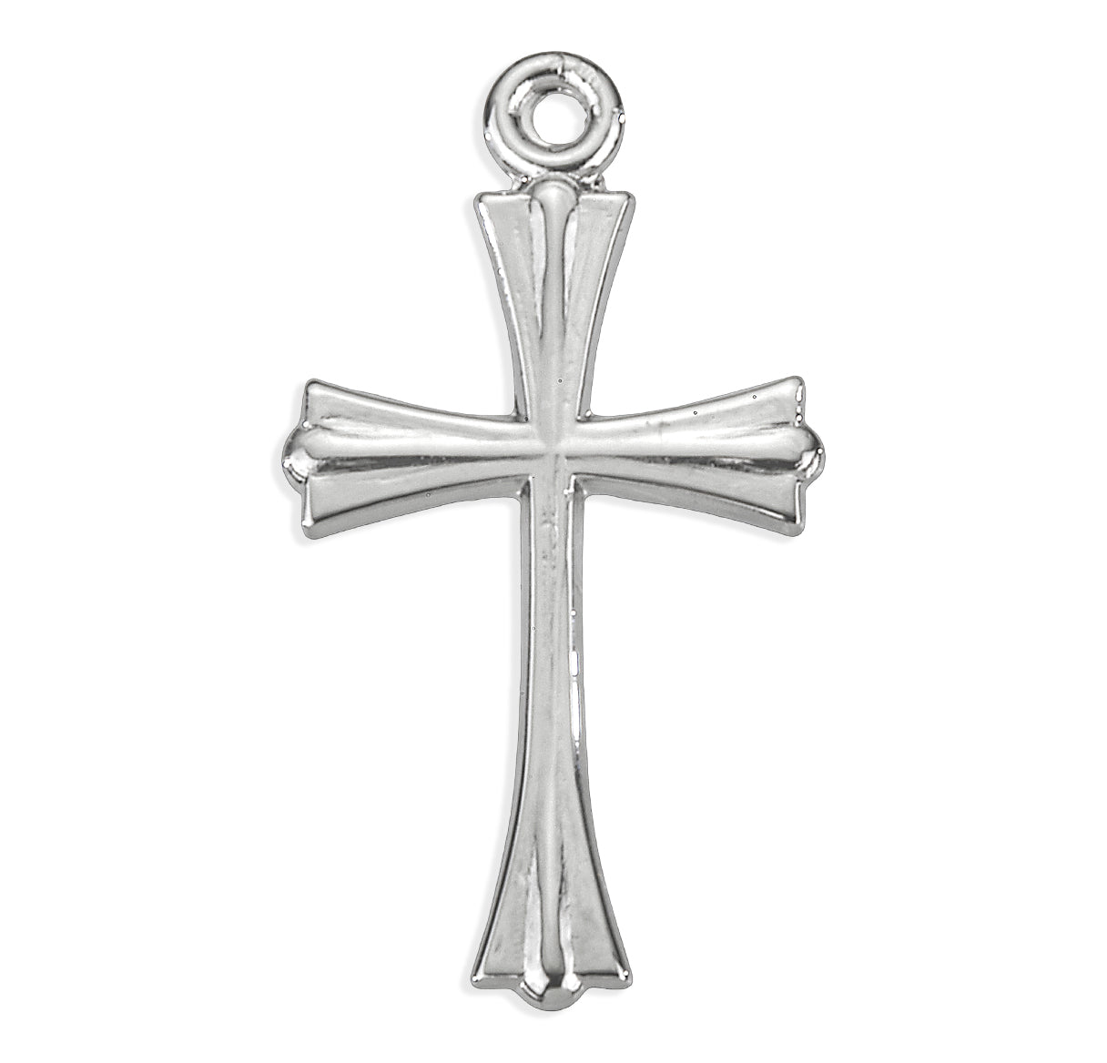Sterling Silver Taper End Cross