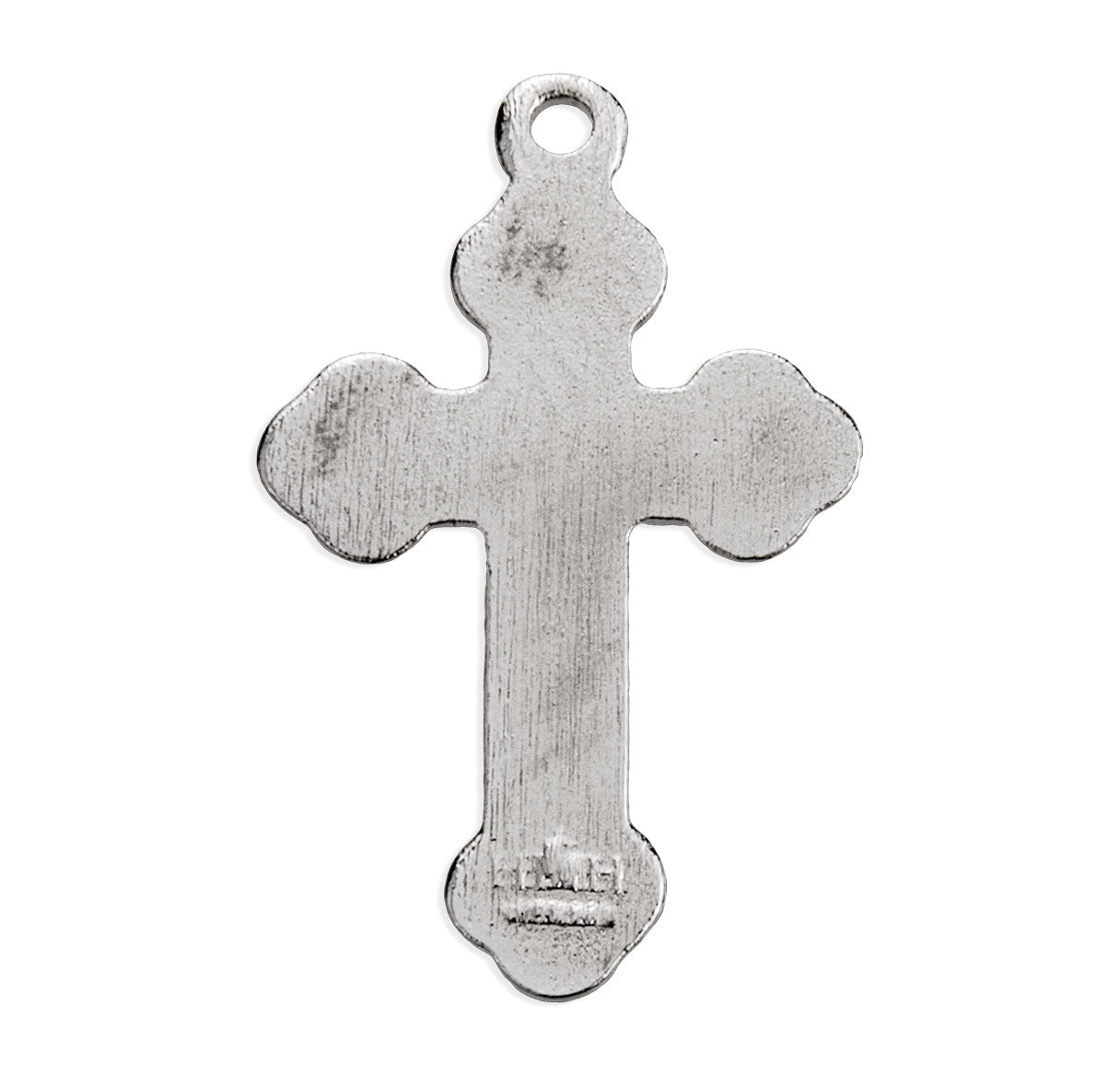 Sterling Silver Pink Epoxy Cross