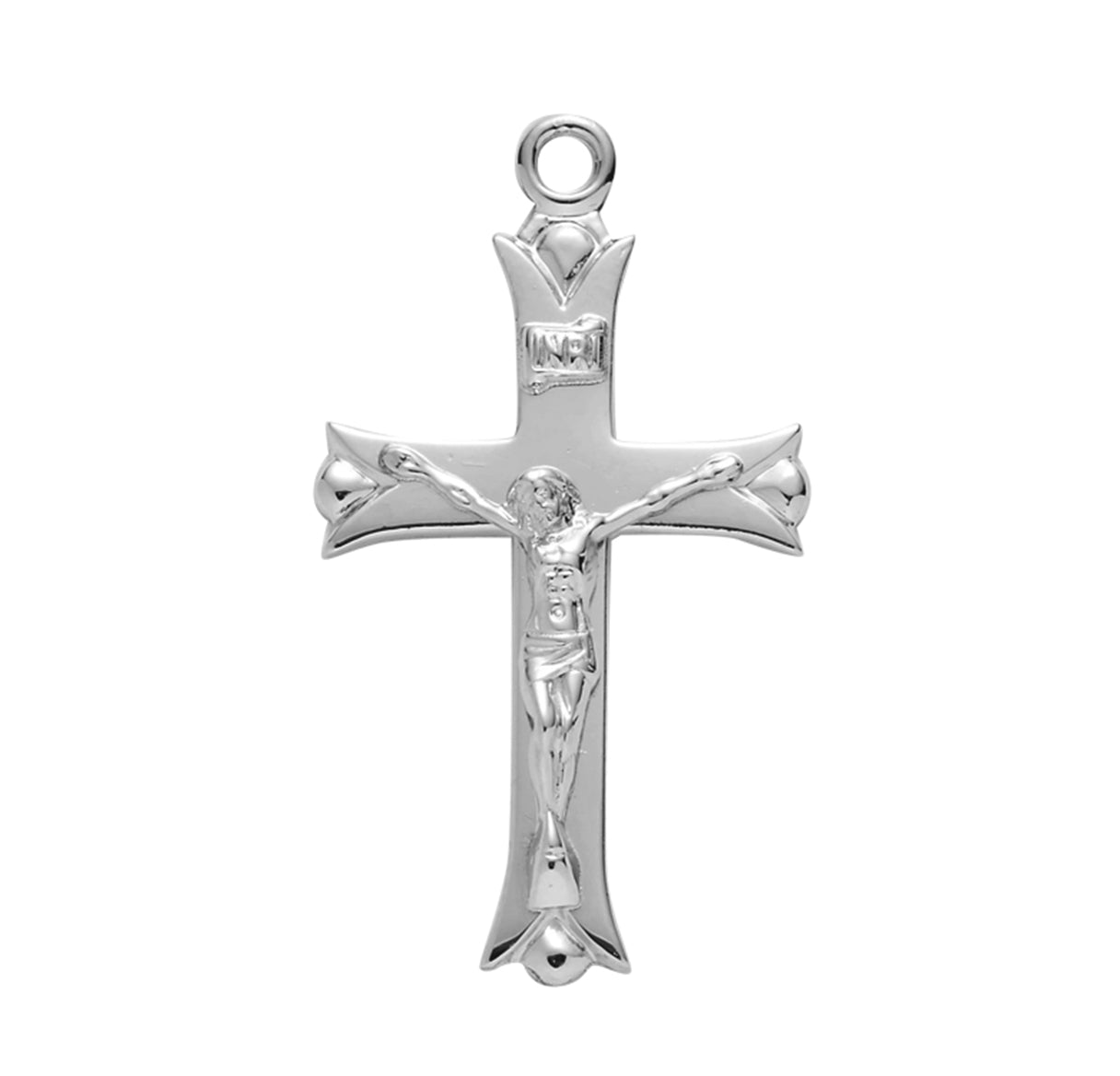 Sterling Silver Med. Fancy Tip Cfx - 24" Ch-Bxd
