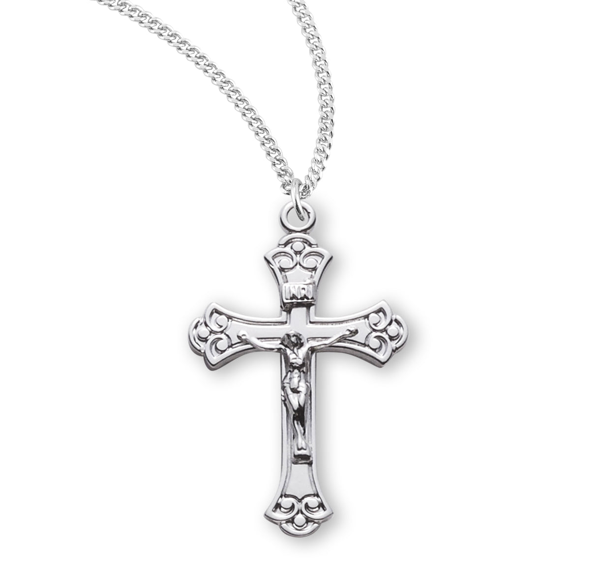 Sterling Silver Med. Fancy Cfx - 20" Ch-Bxd