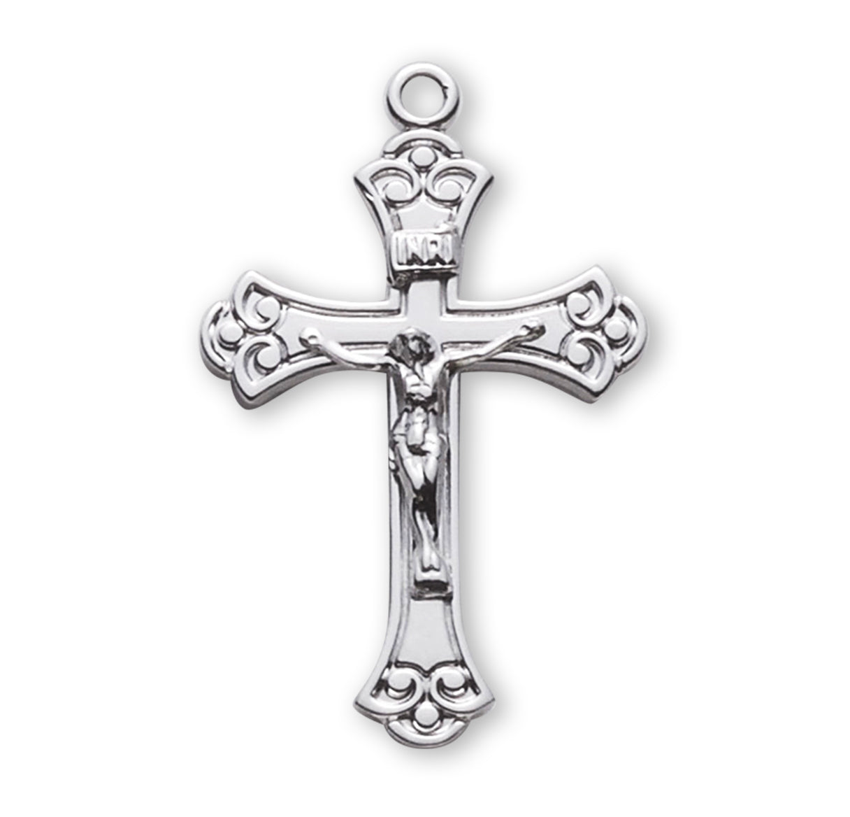 Sterling Silver Med. Fancy Cfx - 20" Ch-Bxd