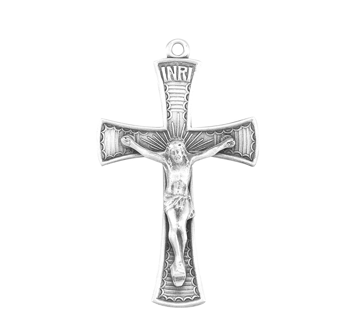 Sterling Silver Ornate Crucifix
