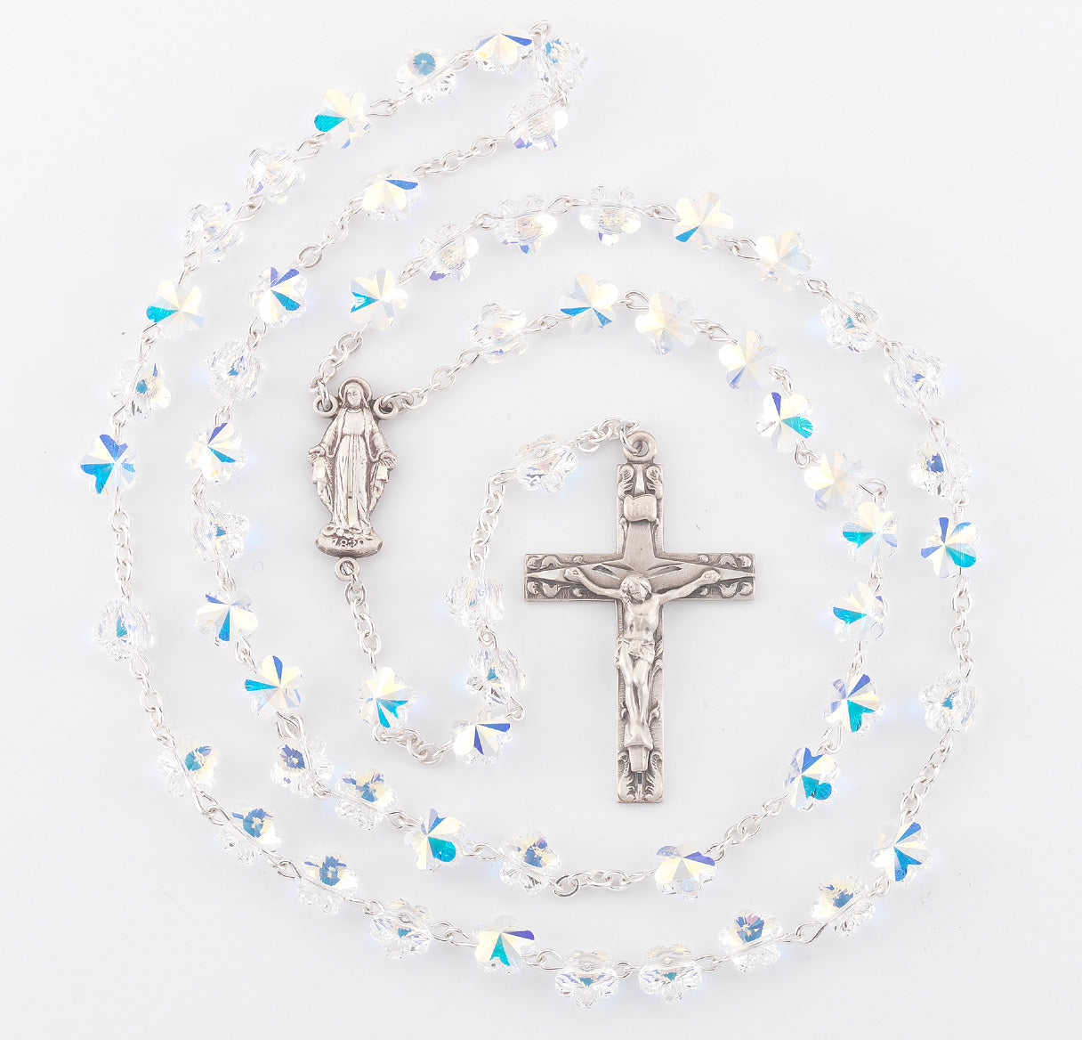 Finest Austrian Crystal Rosary Beads