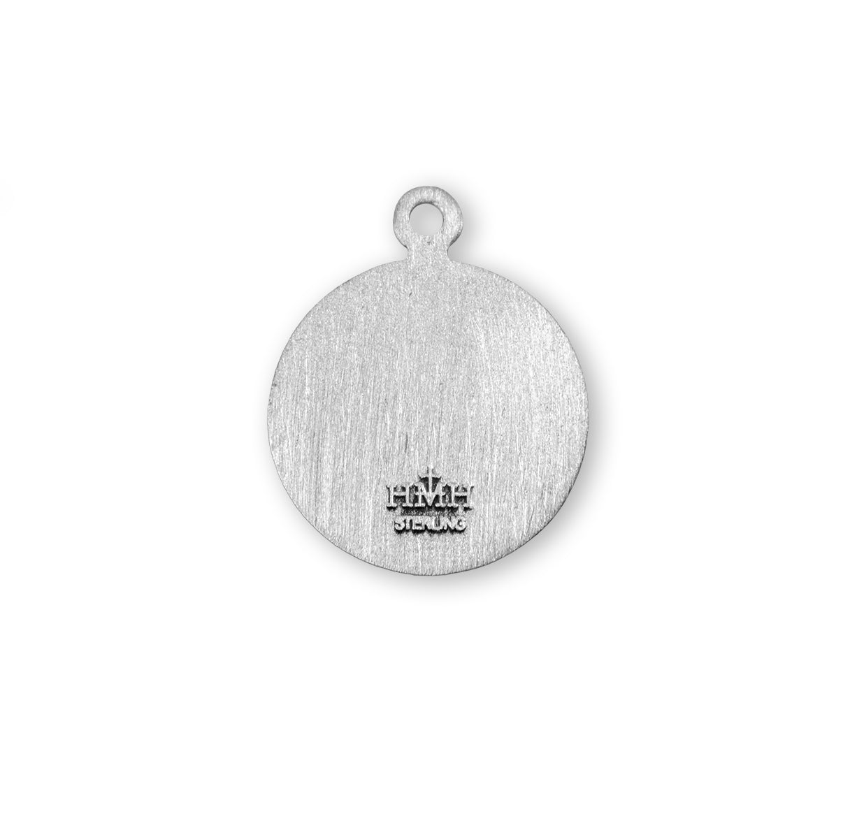 Patron Saint George Round Sterling Silver Medal