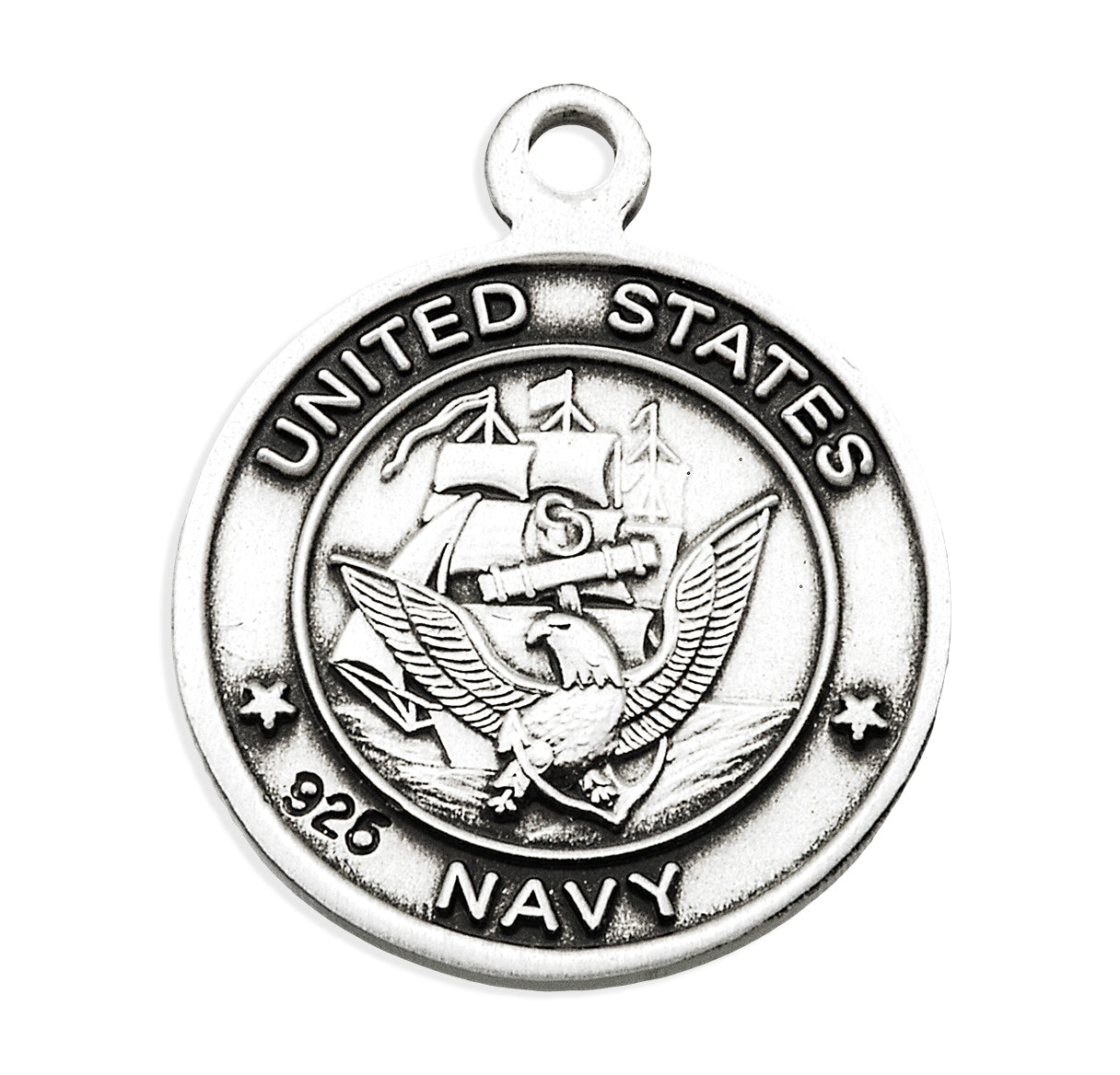 Sterling St. Michael Navy-18" Ch-Bxd
