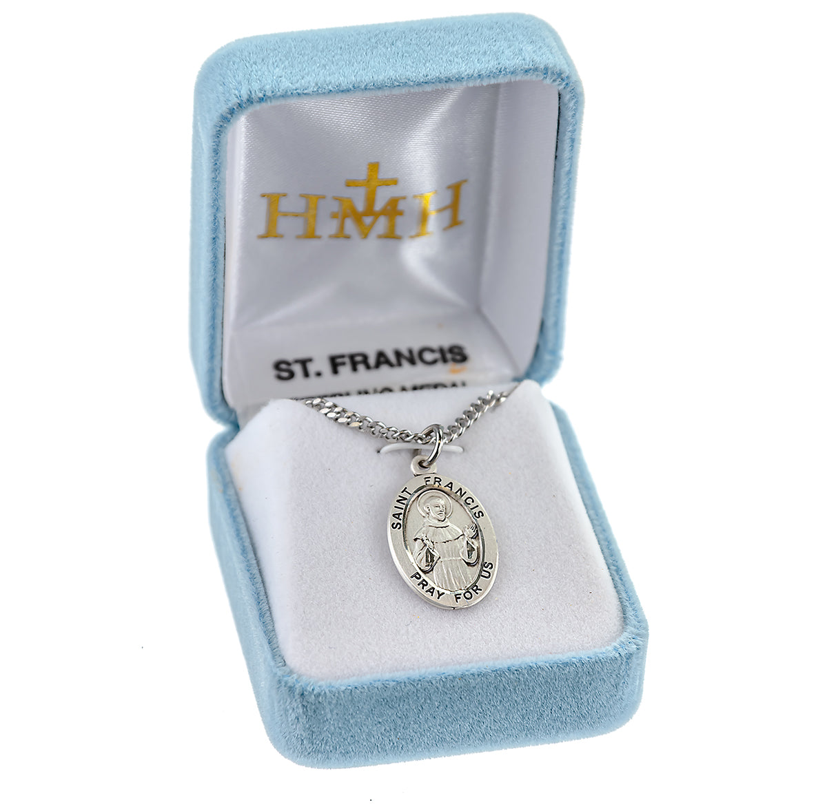 Sterling Oval St Francis 18" Ch-Bxd