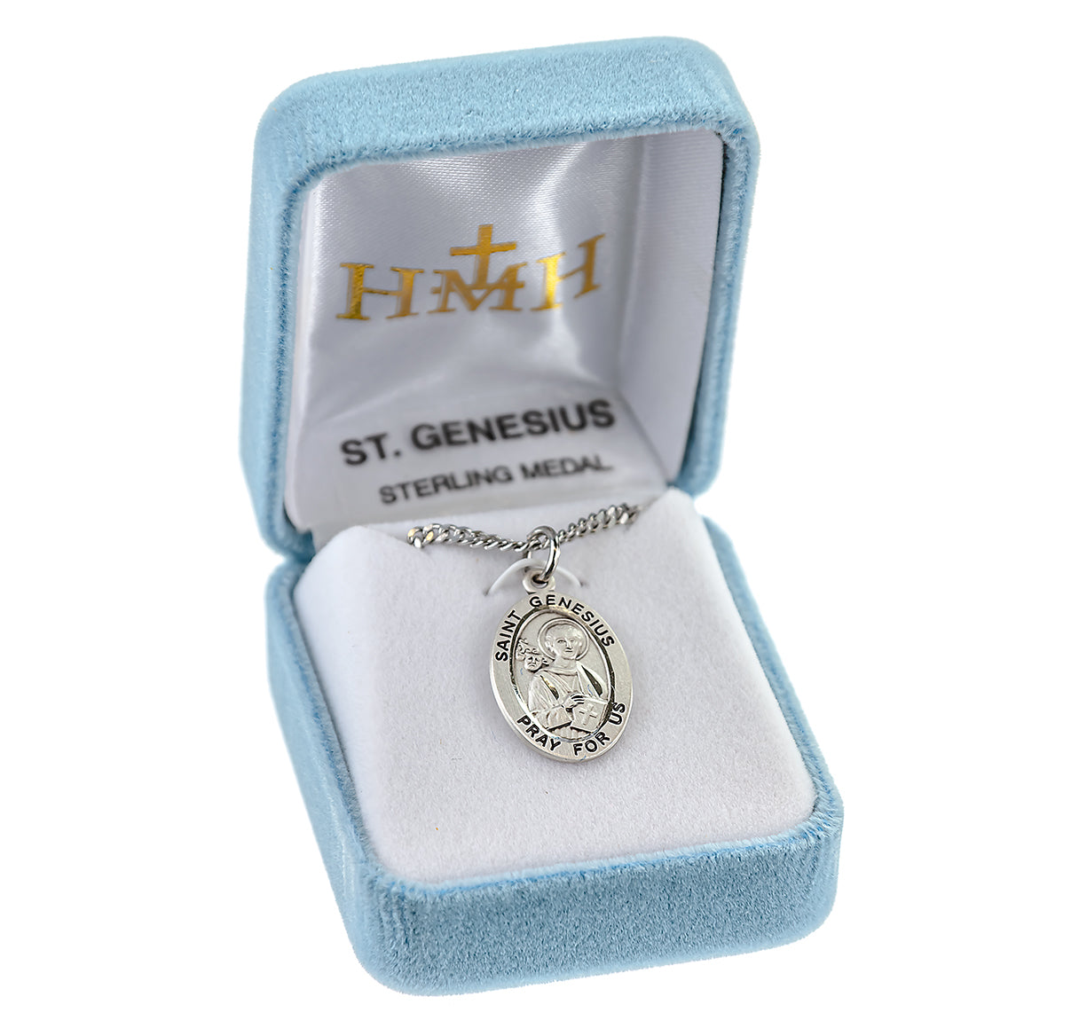 Sterling Oval St Genesius 18" Ch-Bxd