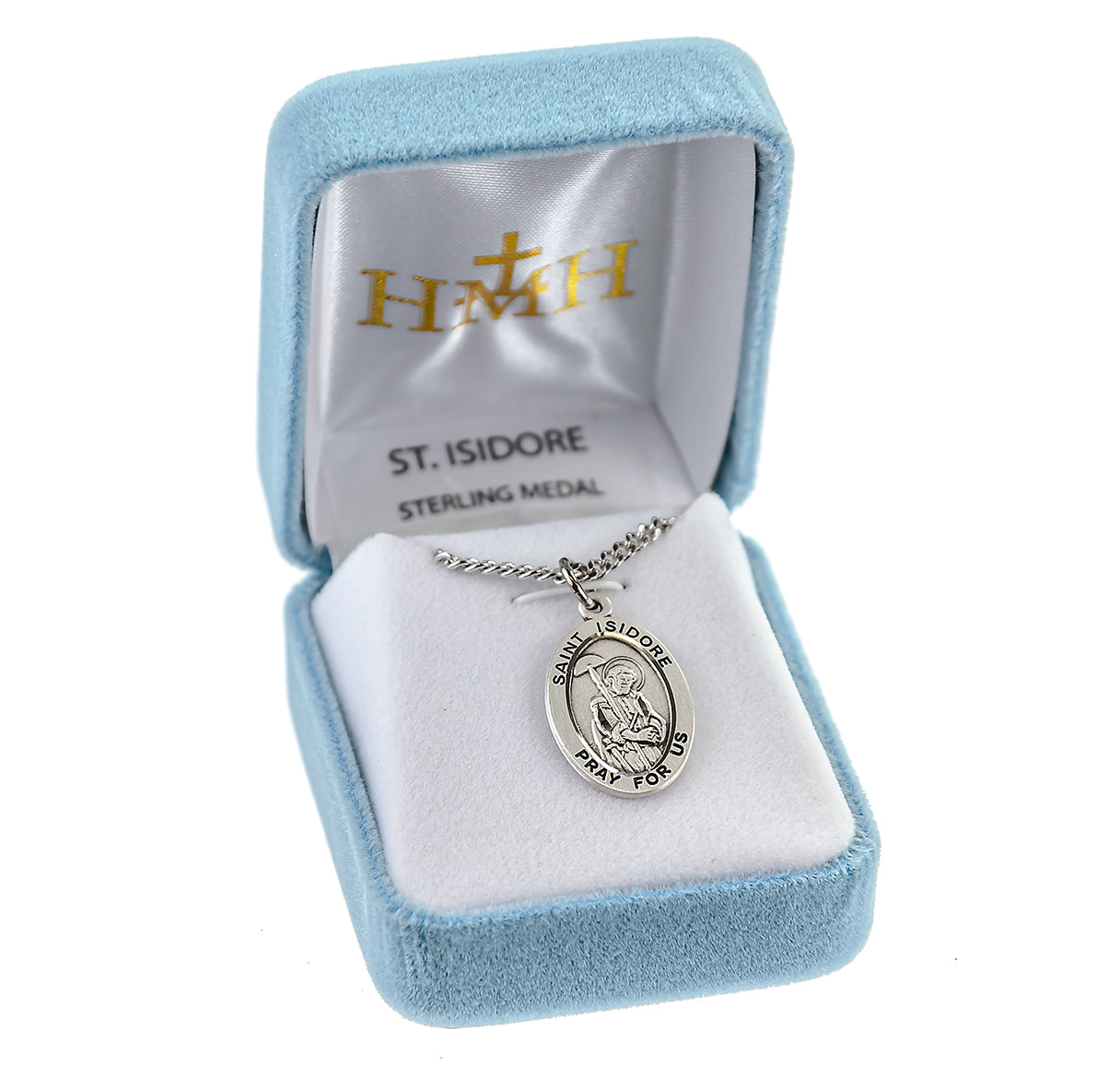 Sterling Oval St Isidore-20" Ch-Bxd