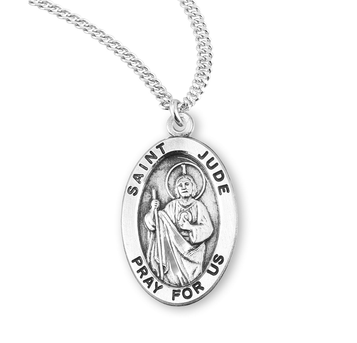 Sterling Oval St Jude 18" Ch-Bxd